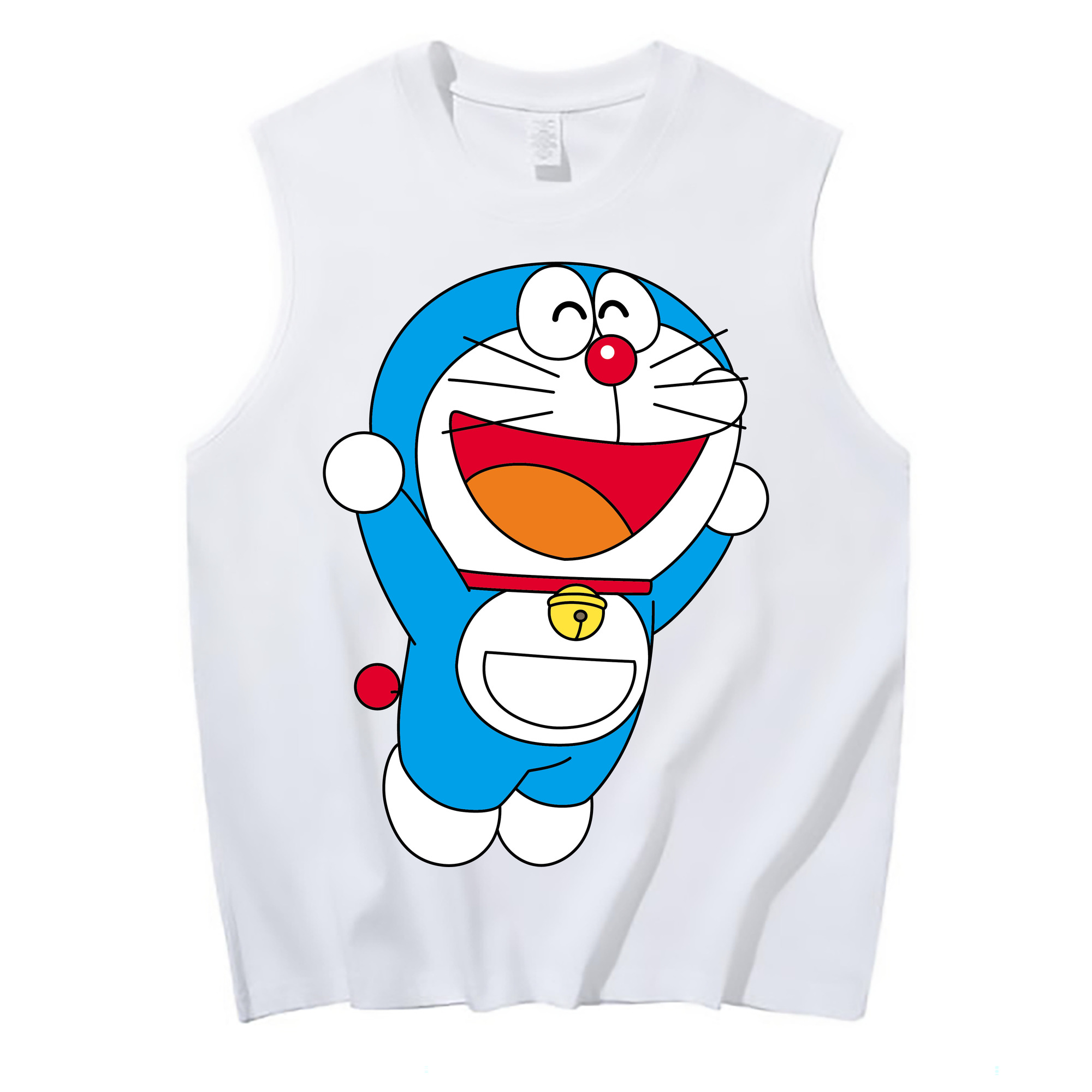 （画像用） ドラえもん Doraemon コットン100％タンクトップ（フロントプリント）