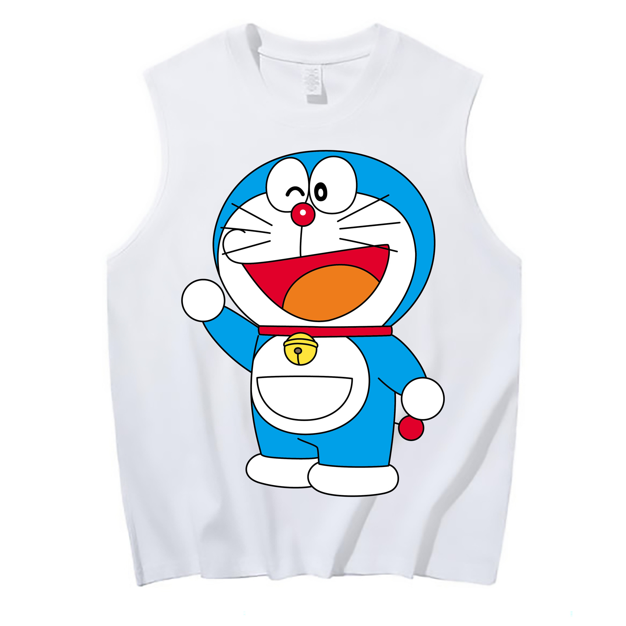 （画像用） ドラえもん Doraemon コットン100％タンクトップ（フロントプリント）