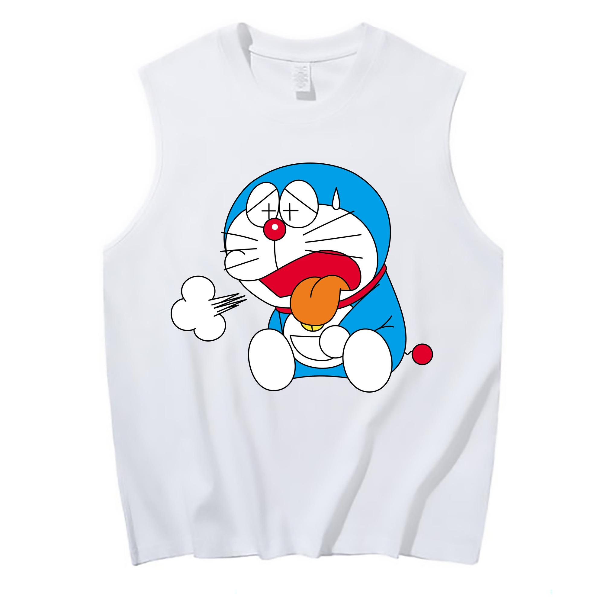 （画像用） ドラえもん Doraemon コットン100％タンクトップ（フロントプリント）