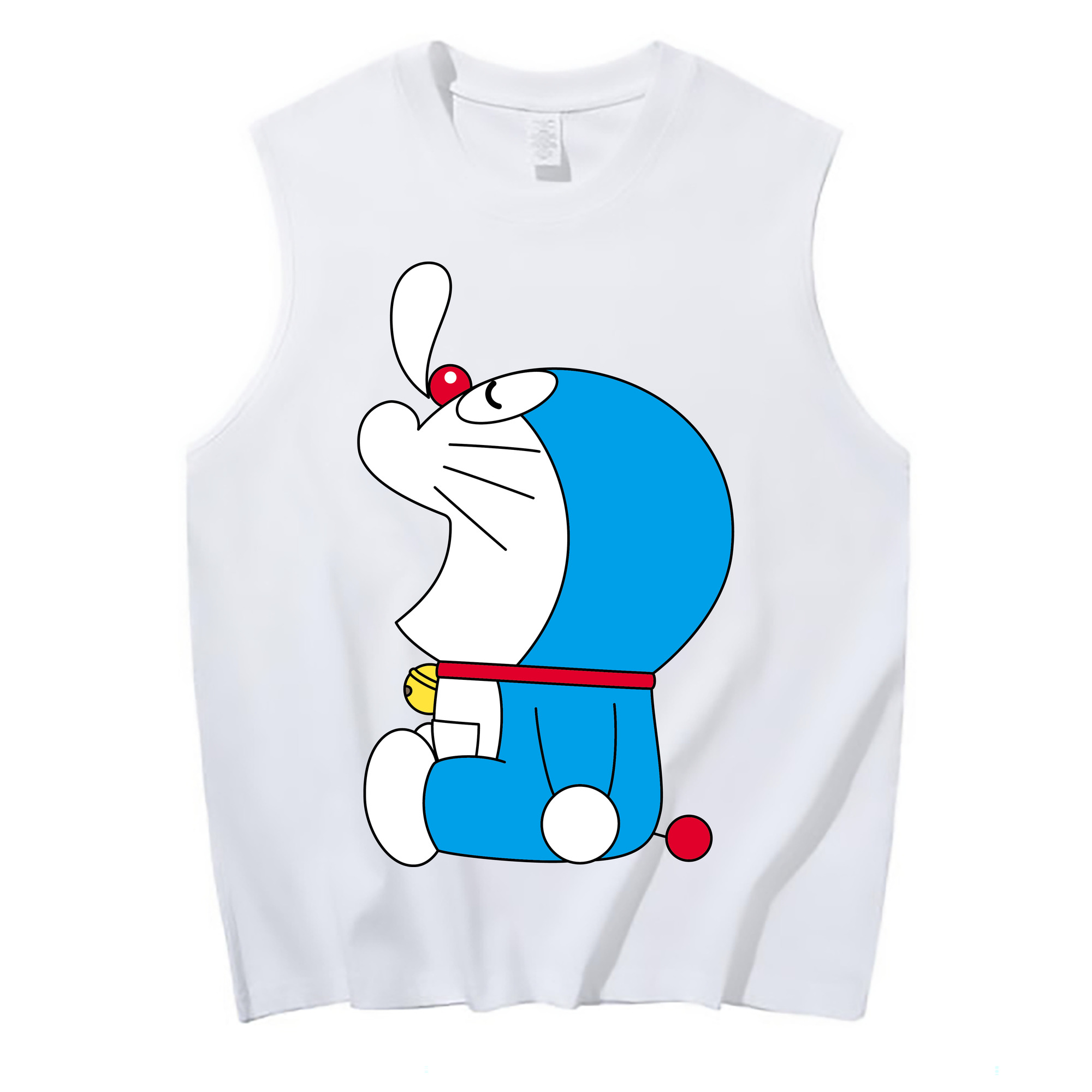 （画像用） ドラえもん Doraemon コットン100％タンクトップ（フロントプリント）