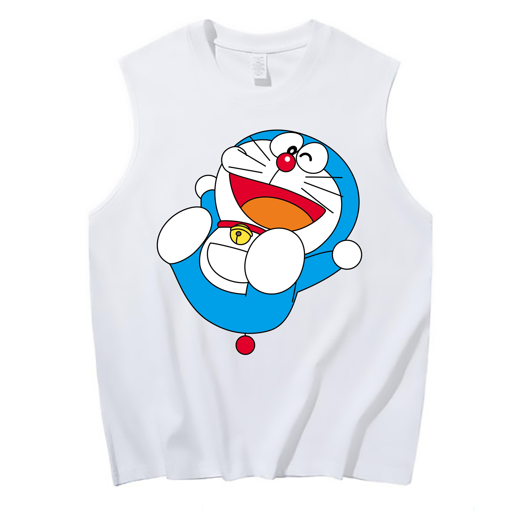 （画像用） ドラえもん Doraemon コットン100％タンクトップ（フロントプリント）