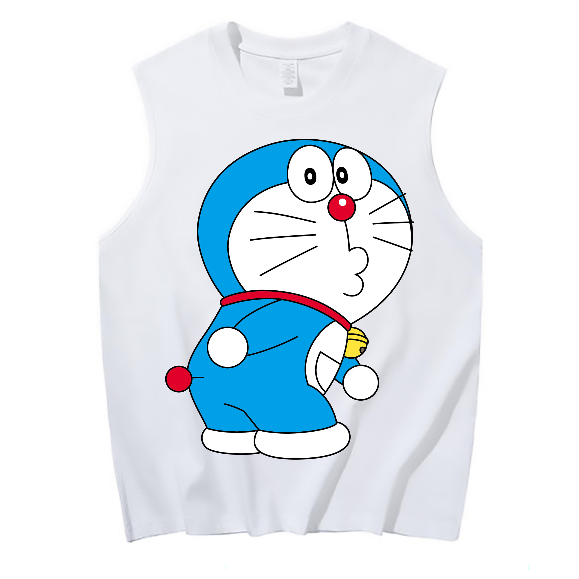 （画像用） ドラえもん Doraemon コットン100％タンクトップ（フロントプリント）