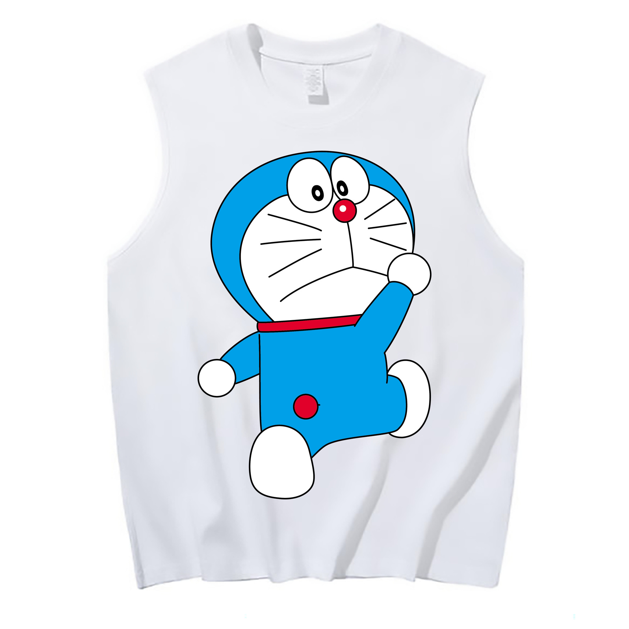 （画像用） ドラえもん Doraemon コットン100％タンクトップ（フロントプリント）
