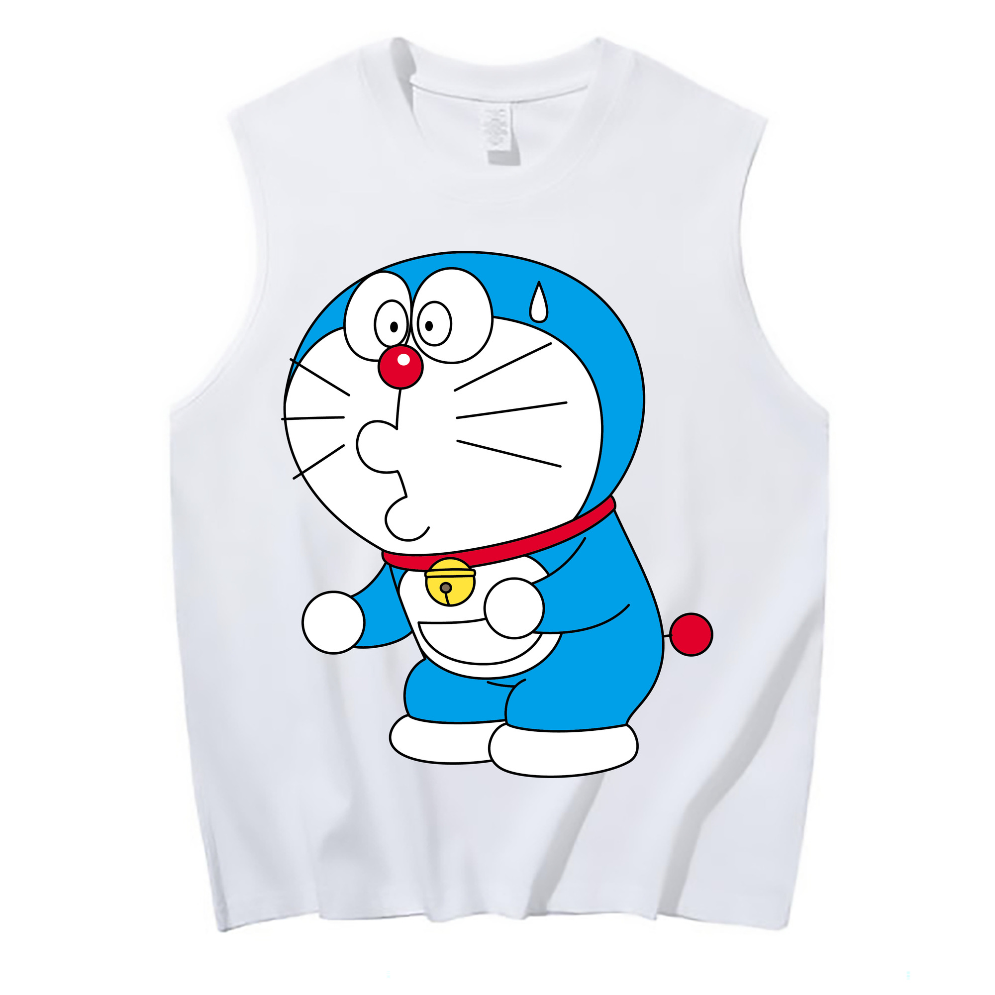 （画像用） ドラえもん Doraemon コットン100％タンクトップ（フロントプリント）