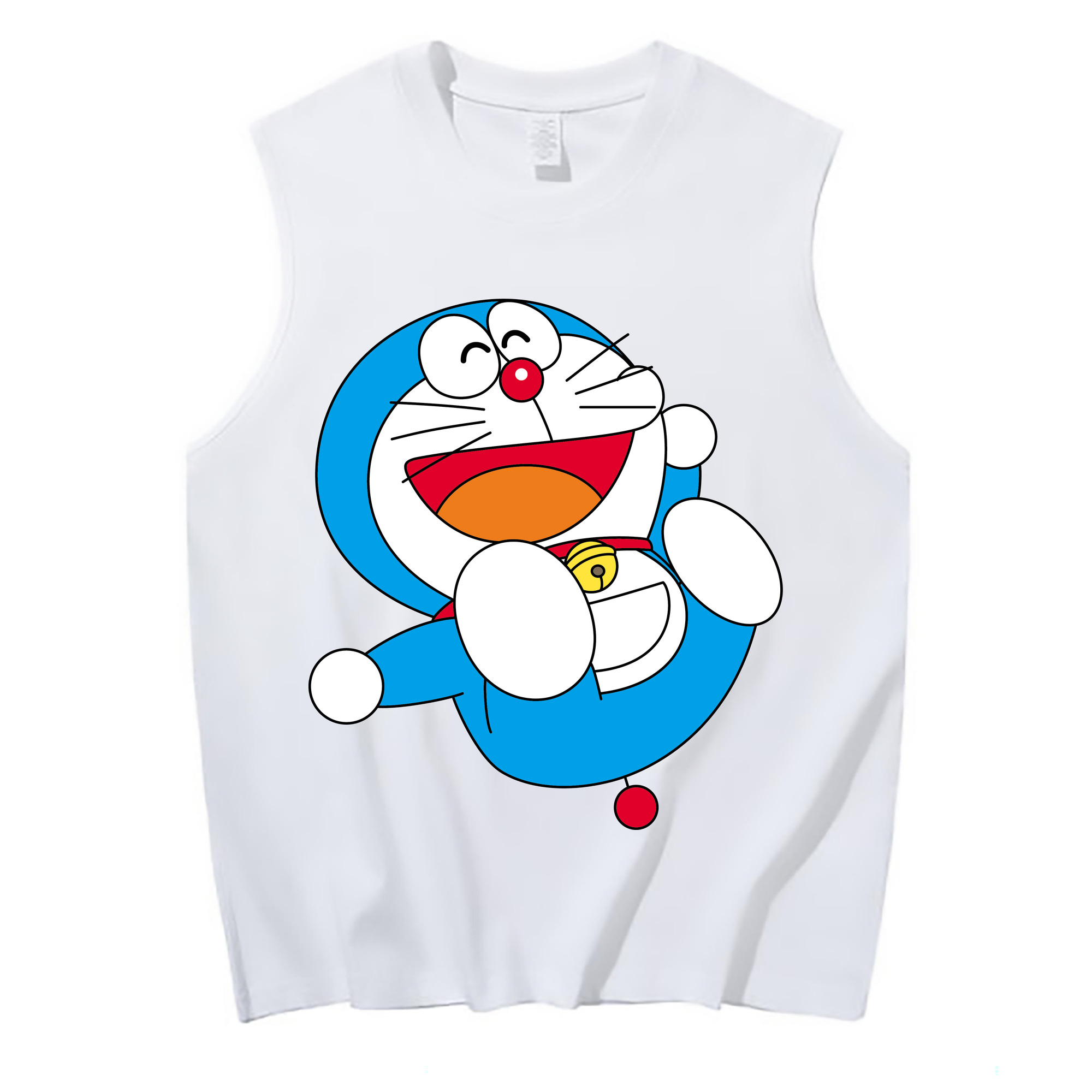 （画像用） ドラえもん Doraemon コットン100％タンクトップ（フロントプリント）