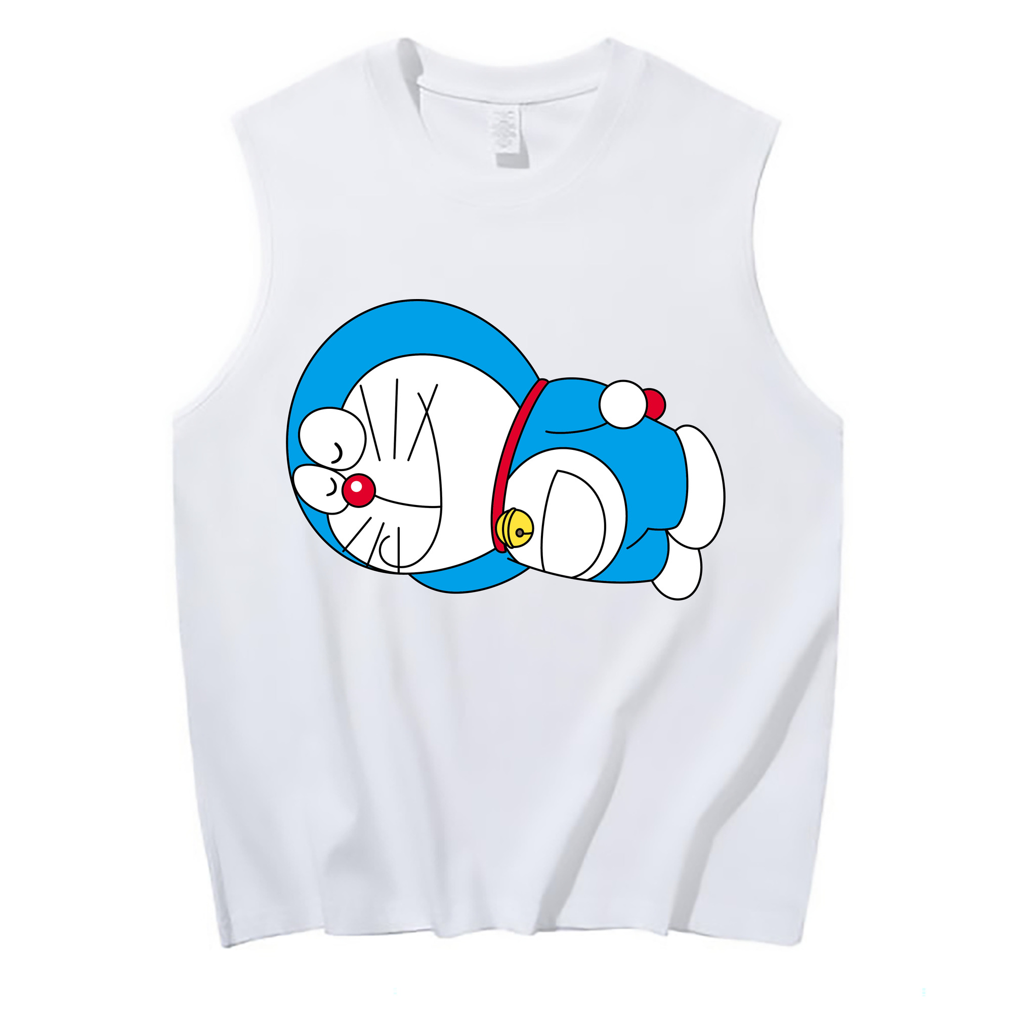 （画像用） ドラえもん Doraemon コットン100％タンクトップ（フロントプリント）