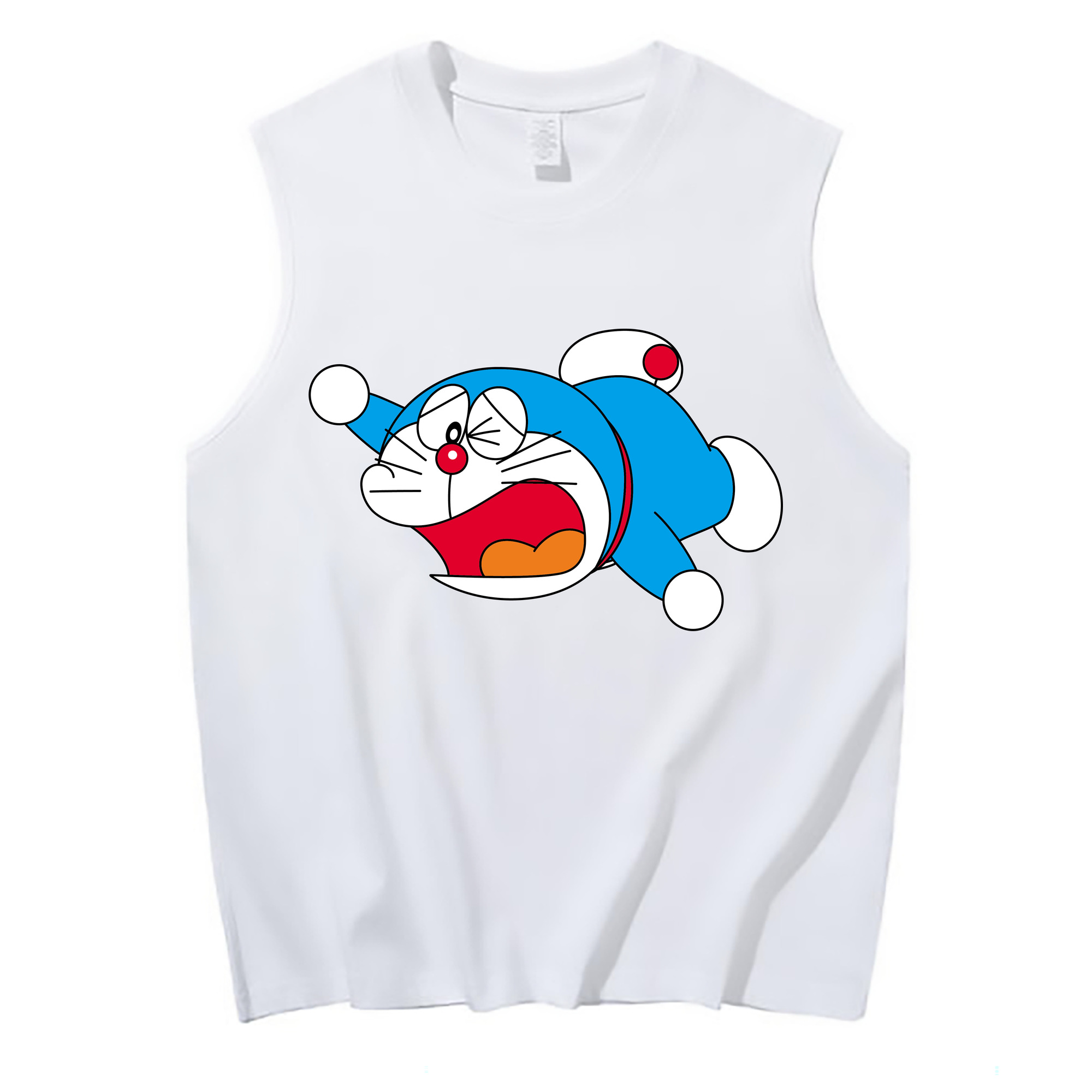 （画像用） ドラえもん Doraemon コットン100％タンクトップ（フロントプリント）