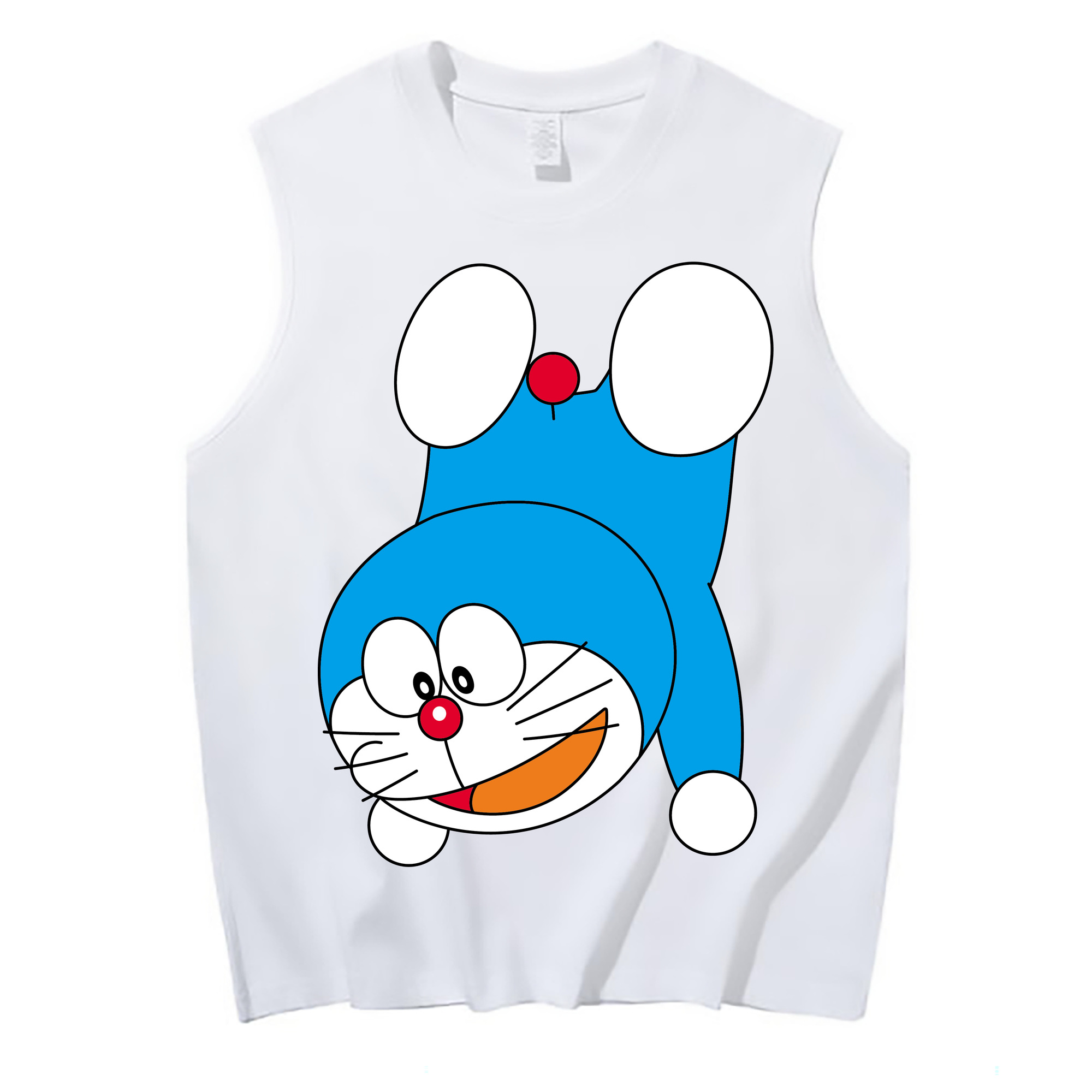（画像用） ドラえもん Doraemon コットン100％タンクトップ（フロントプリント）