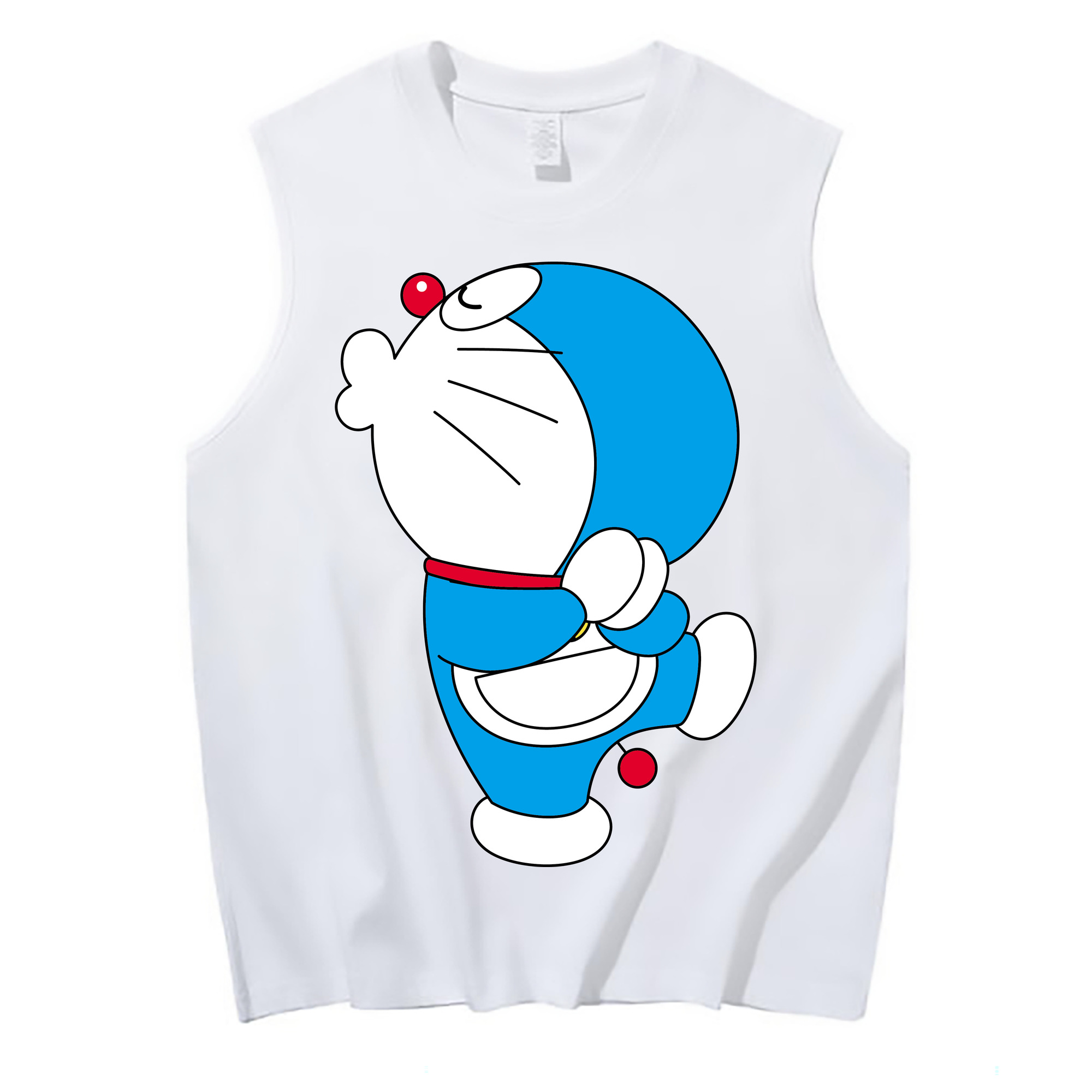 （画像用） ドラえもん Doraemon コットン100％タンクトップ（フロントプリント）