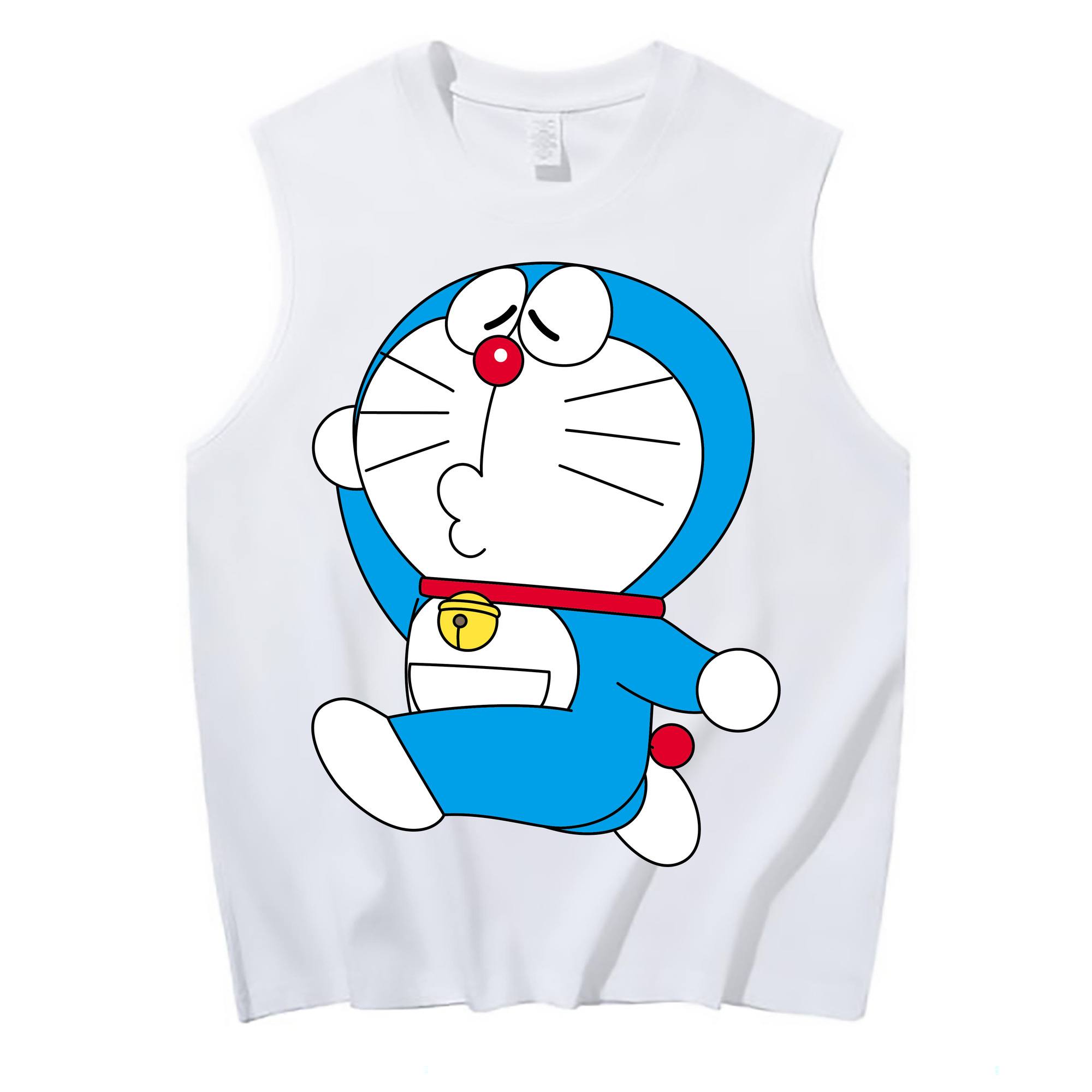 （画像用） ドラえもん Doraemon コットン100％タンクトップ（フロントプリント）