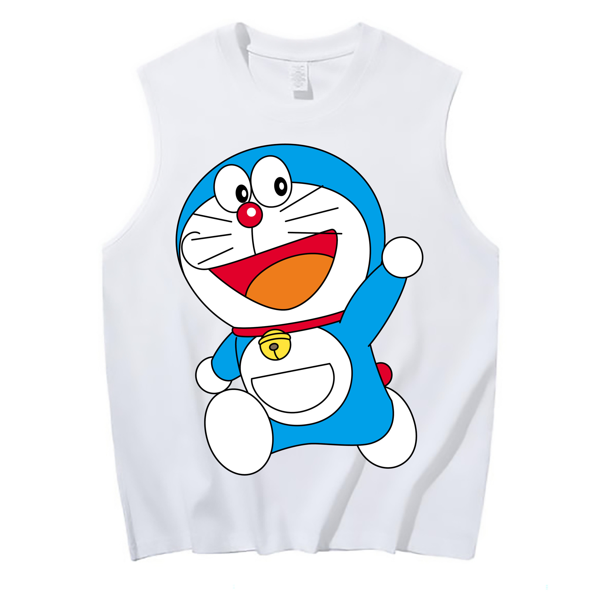 （画像用） ドラえもん Doraemon コットン100％タンクトップ（フロントプリント）