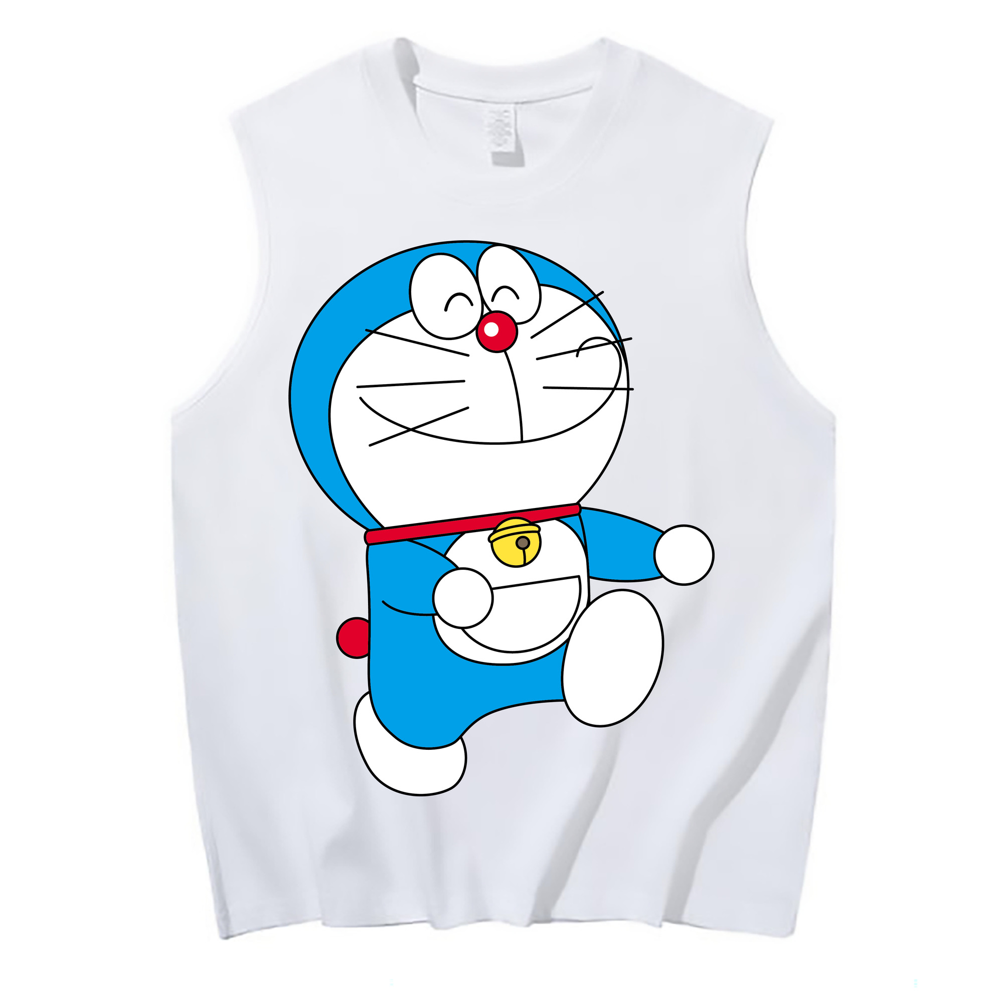 （画像用） ドラえもん Doraemon コットン100％タンクトップ（フロントプリント）