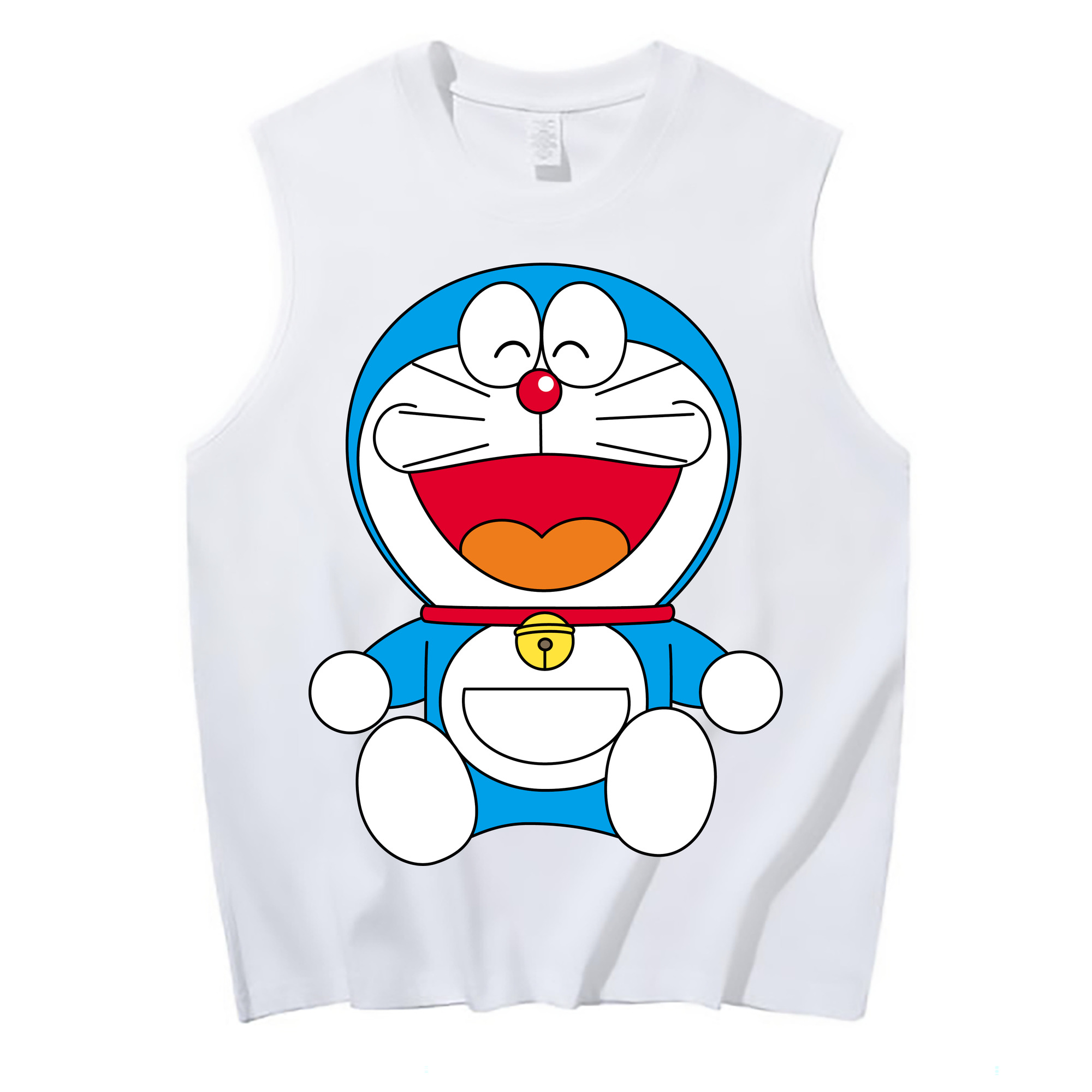 （画像用） ドラえもん Doraemon コットン100％タンクトップ（フロントプリント）