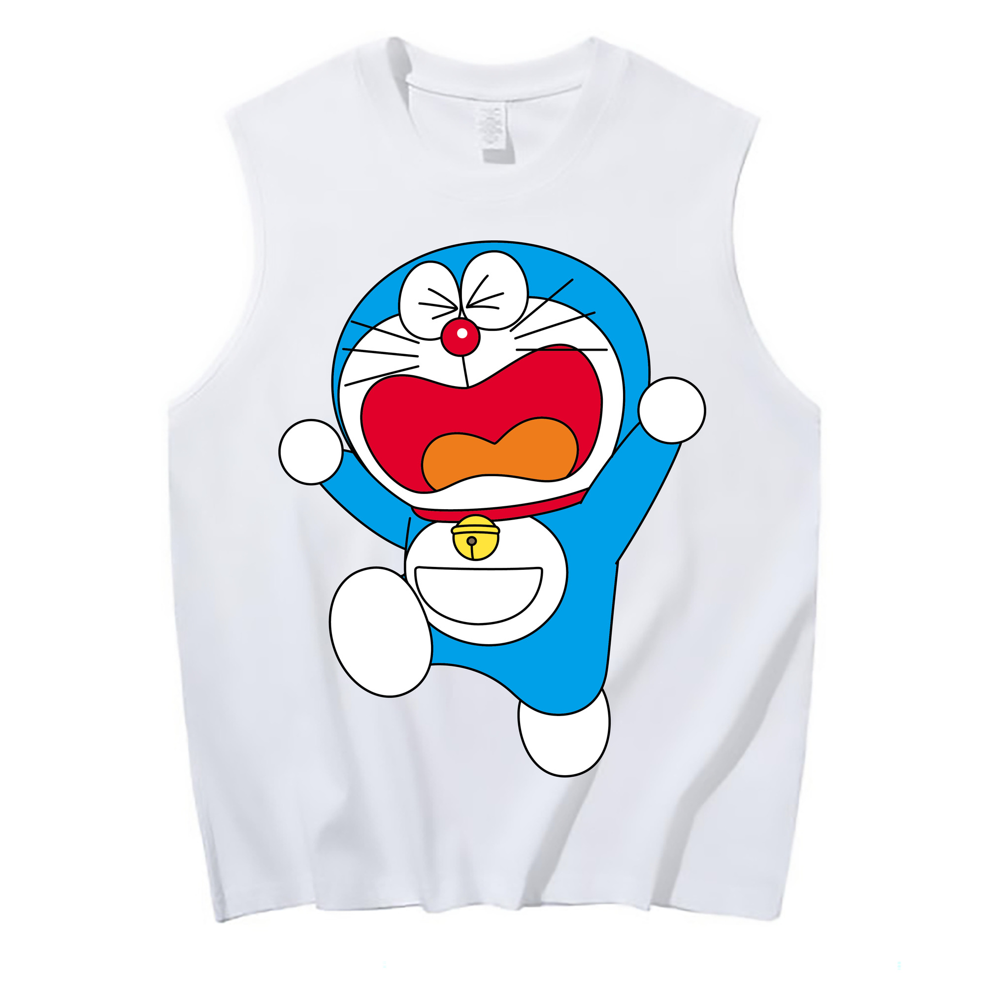 （画像用） ドラえもん Doraemon コットン100％タンクトップ（フロントプリント）