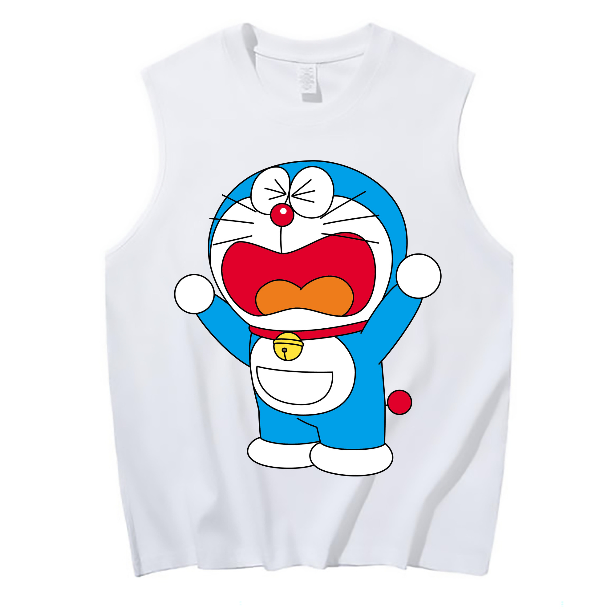 （画像用） ドラえもん Doraemon コットン100％タンクトップ（フロントプリント）