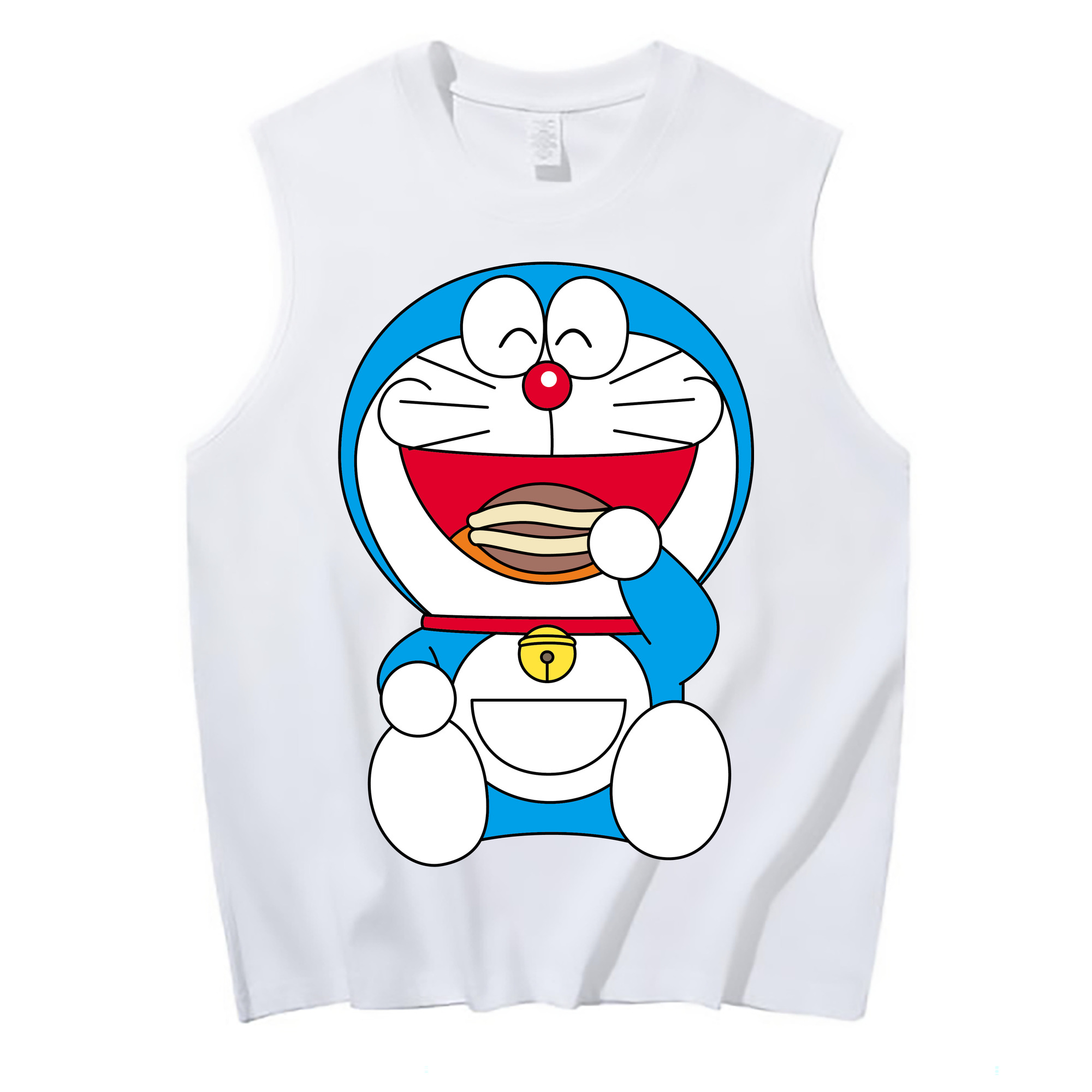 （画像用） ドラえもん Doraemon コットン100％タンクトップ（フロントプリント）