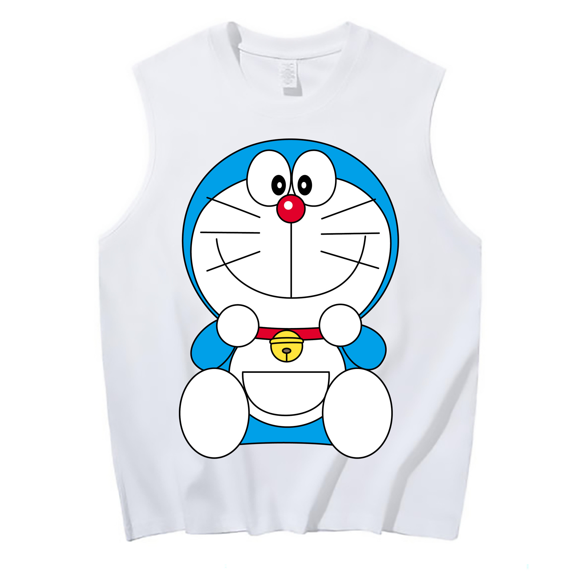 （画像用） ドラえもん Doraemon コットン100％タンクトップ（フロントプリント）