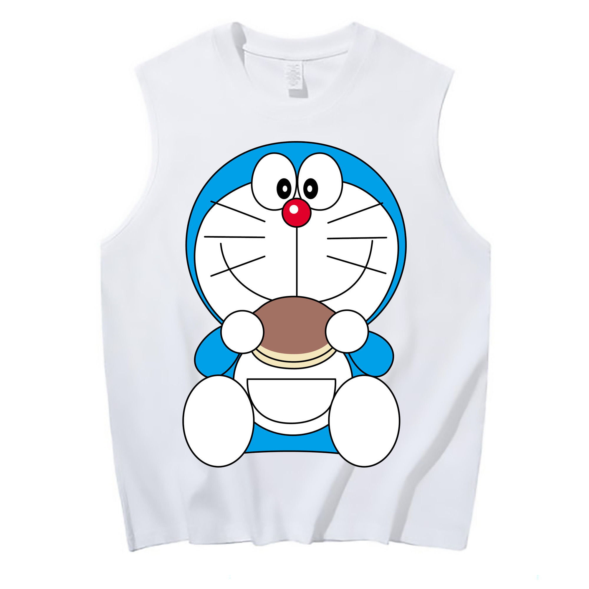 （画像用） ドラえもん Doraemon コットン100％タンクトップ（フロントプリント）