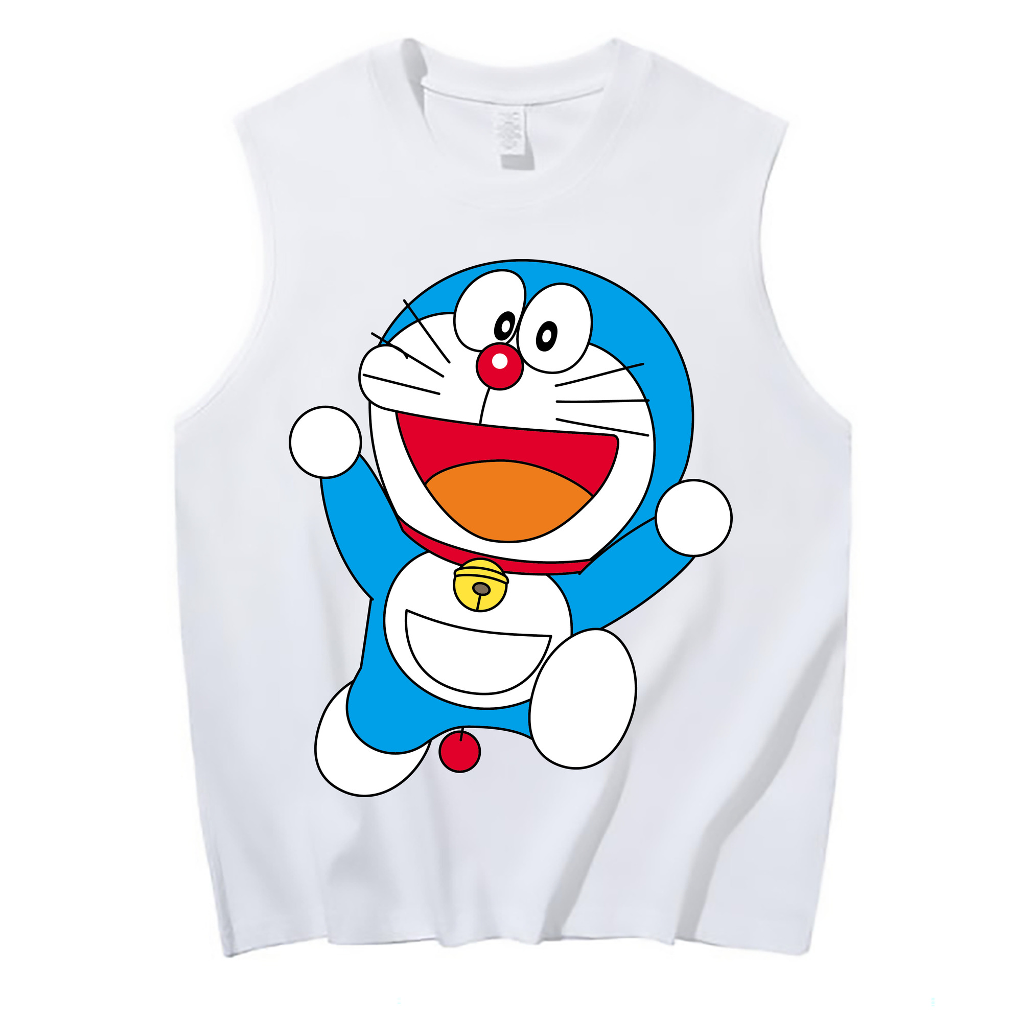 （画像用） ドラえもん Doraemon コットン100％タンクトップ（フロントプリント）