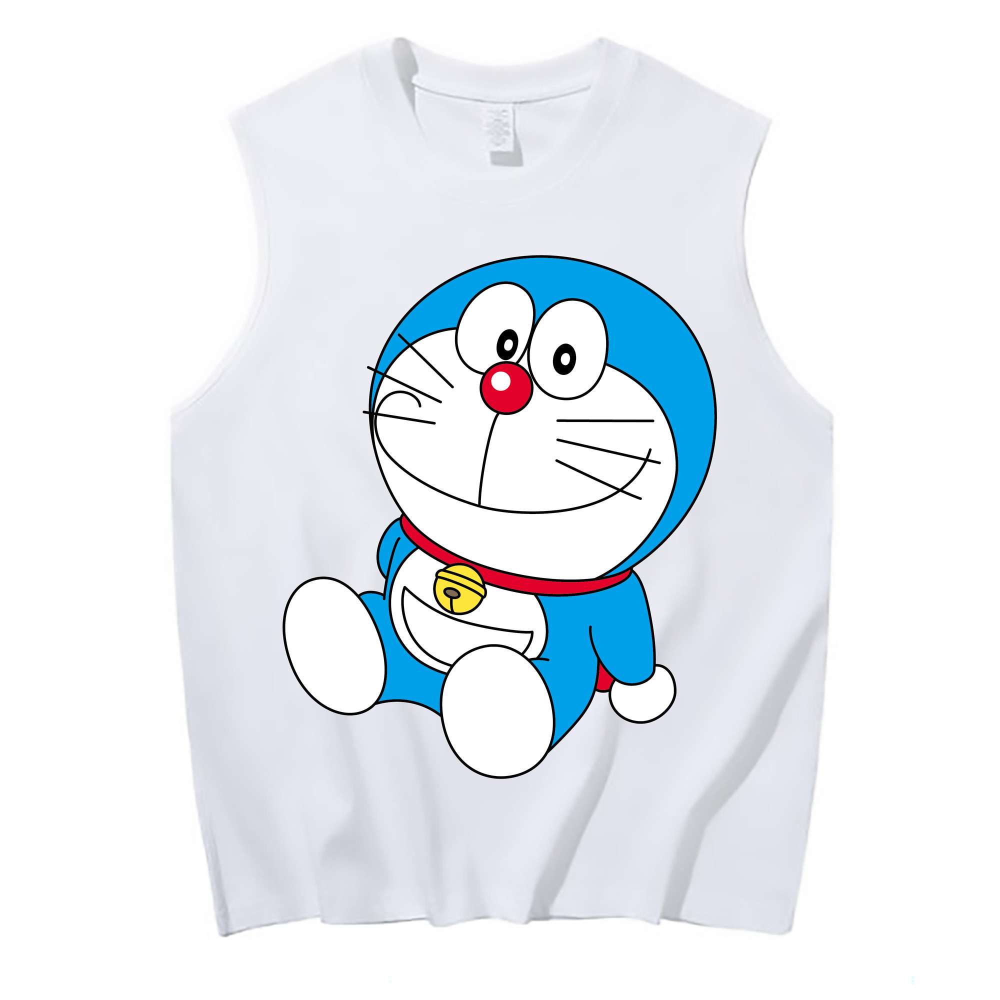 （画像用） ドラえもん Doraemon コットン100％タンクトップ（フロントプリント）