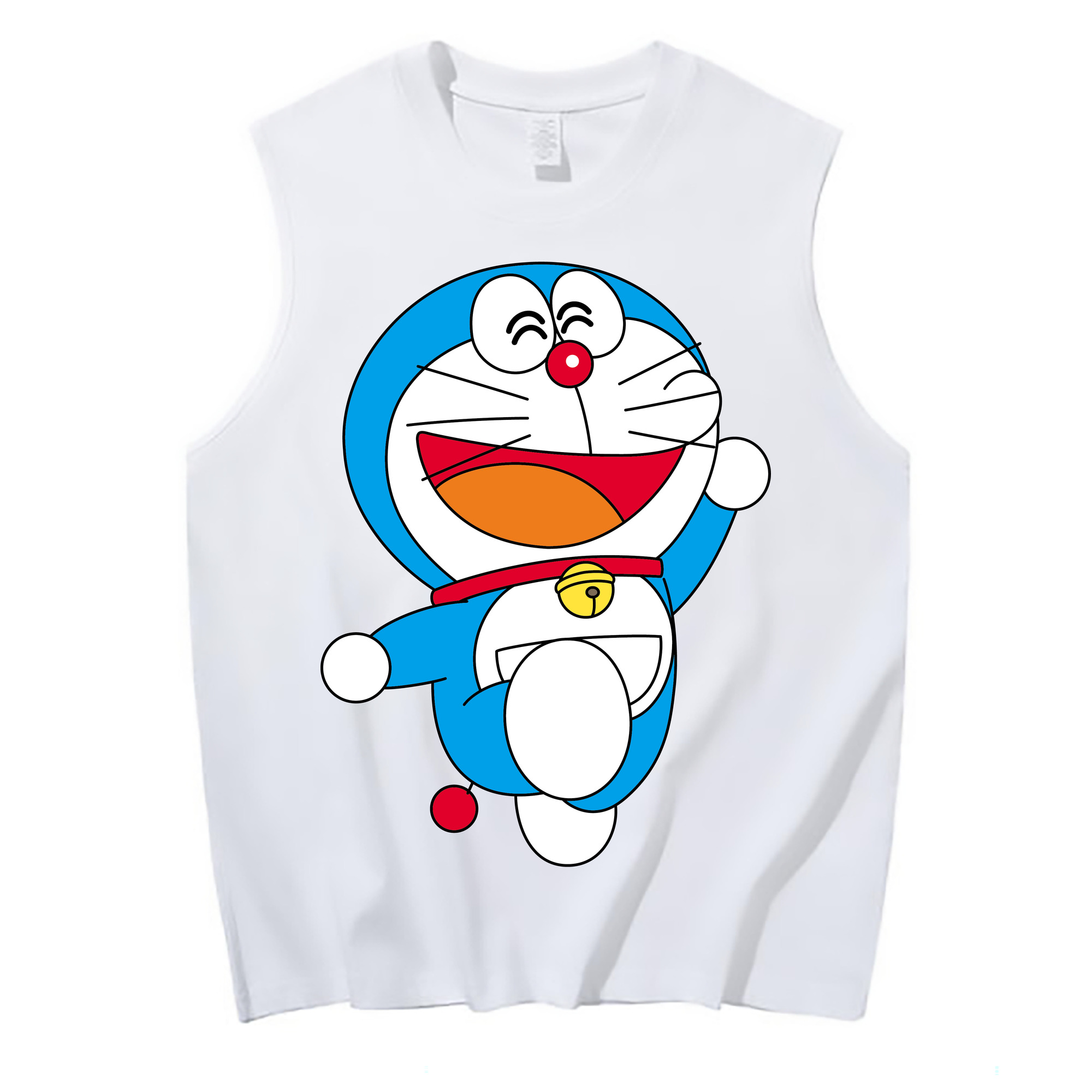 （画像用） ドラえもん Doraemon コットン100％タンクトップ（フロントプリント）