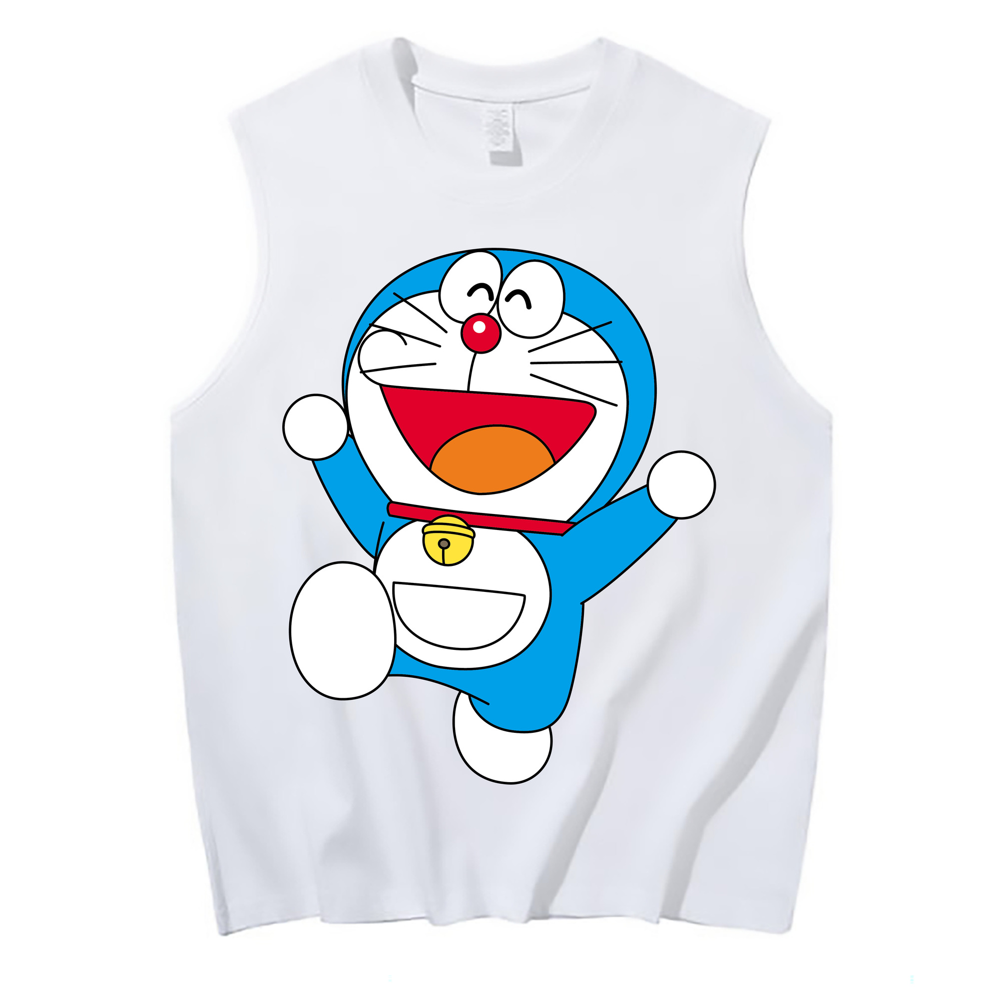 （画像用） ドラえもん Doraemon コットン100％タンクトップ（フロントプリント）
