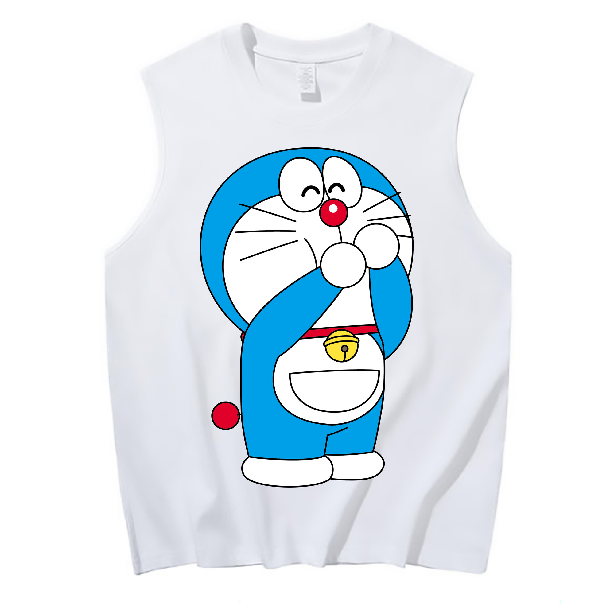 （画像用） ドラえもん Doraemon コットン100％タンクトップ（フロントプリント）