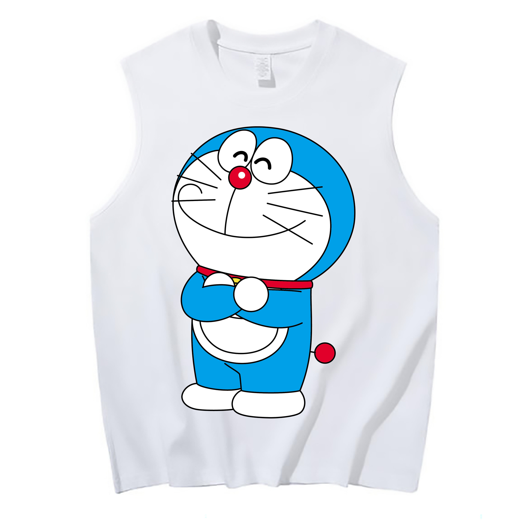 （画像用） ドラえもん Doraemon コットン100％タンクトップ（フロントプリント）