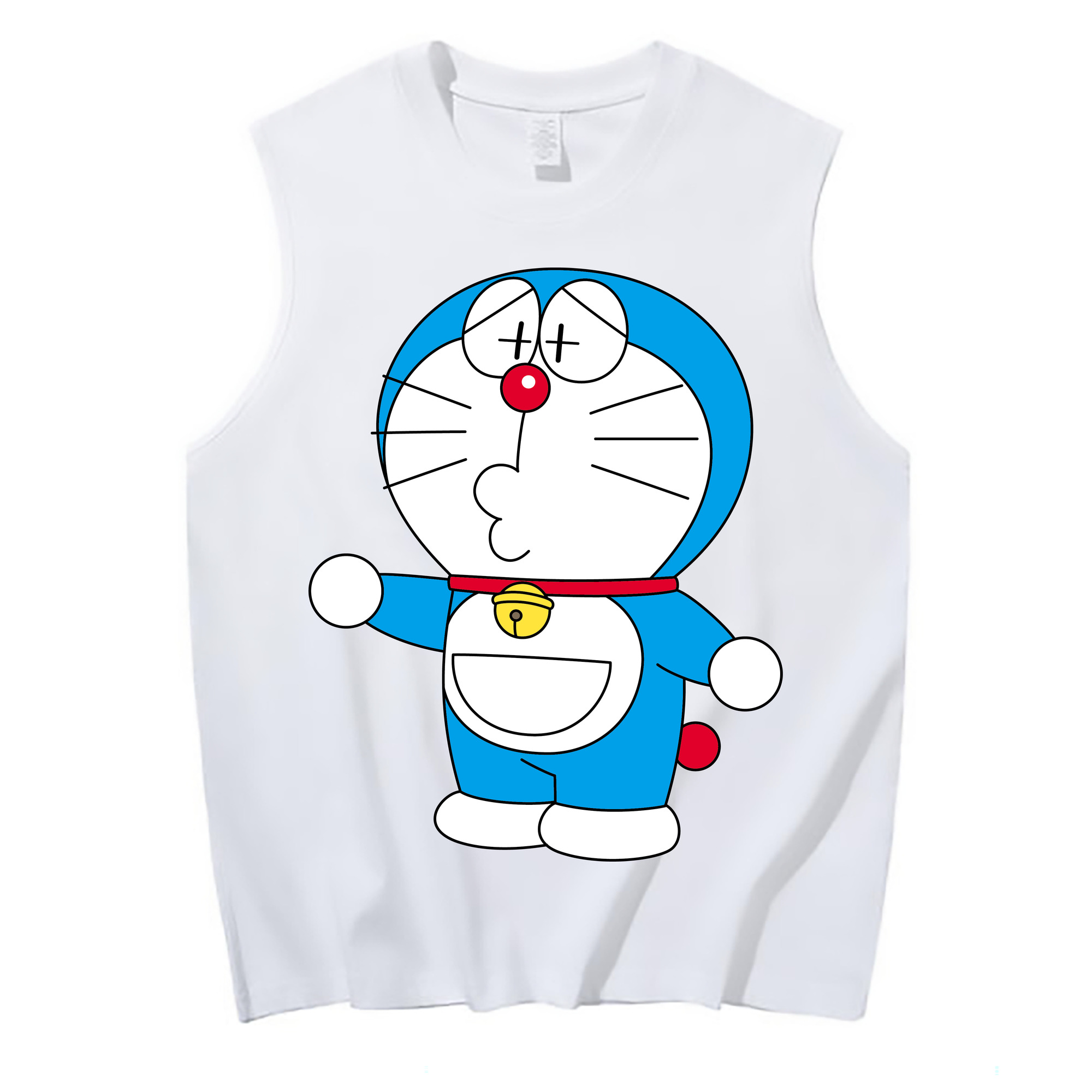 （画像用） ドラえもん Doraemon コットン100％タンクトップ（フロントプリント）
