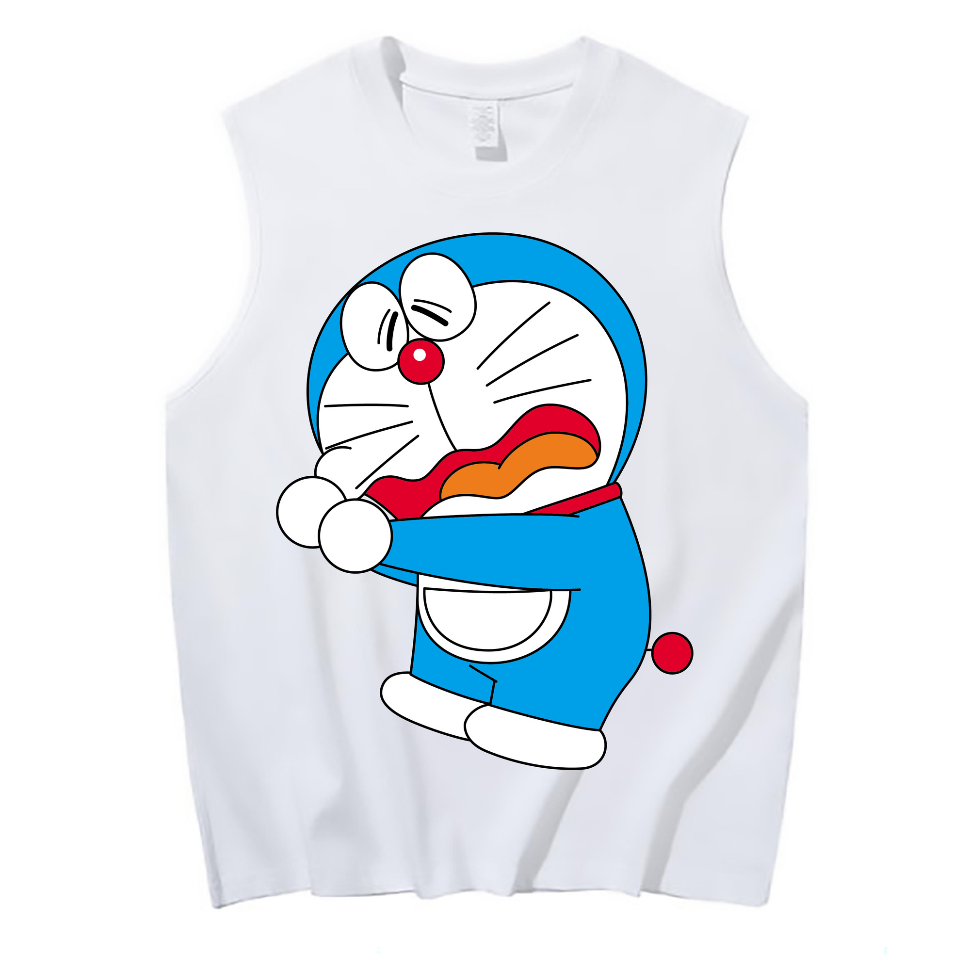 （画像用） ドラえもん Doraemon コットン100％タンクトップ（フロントプリント）