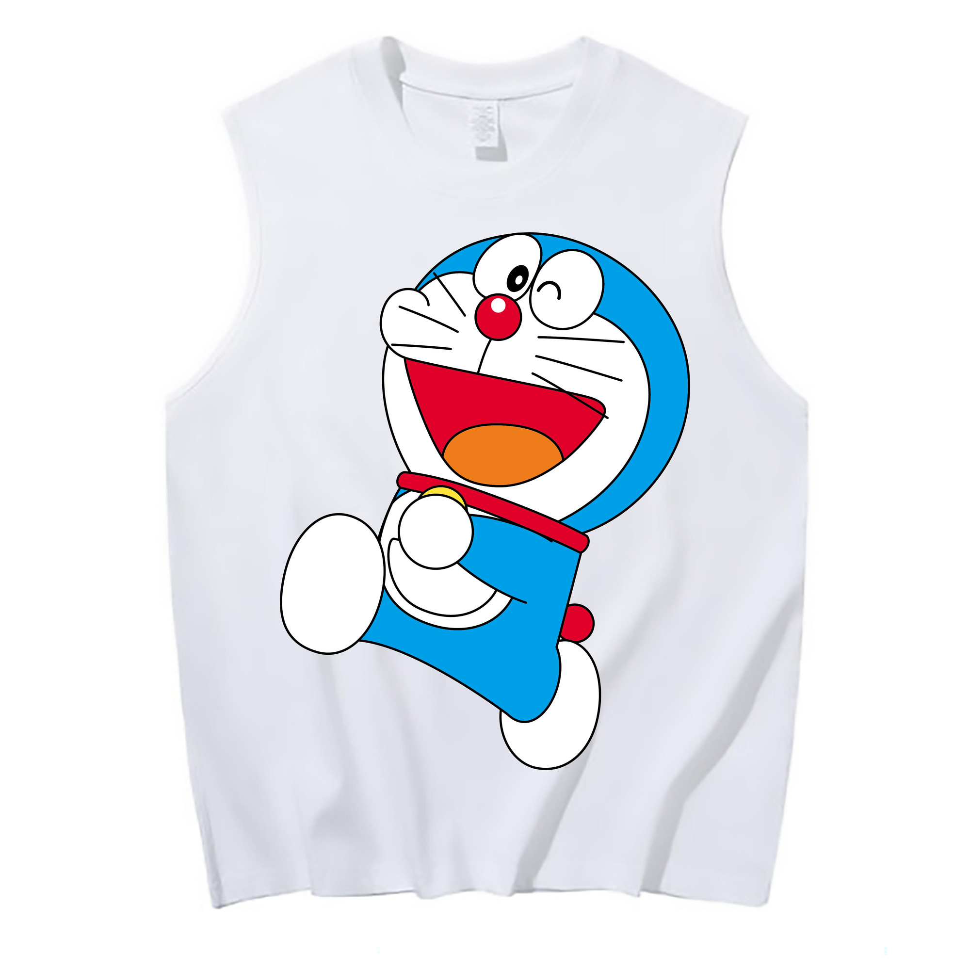 （画像用） ドラえもん Doraemon コットン100％タンクトップ（フロントプリント）
