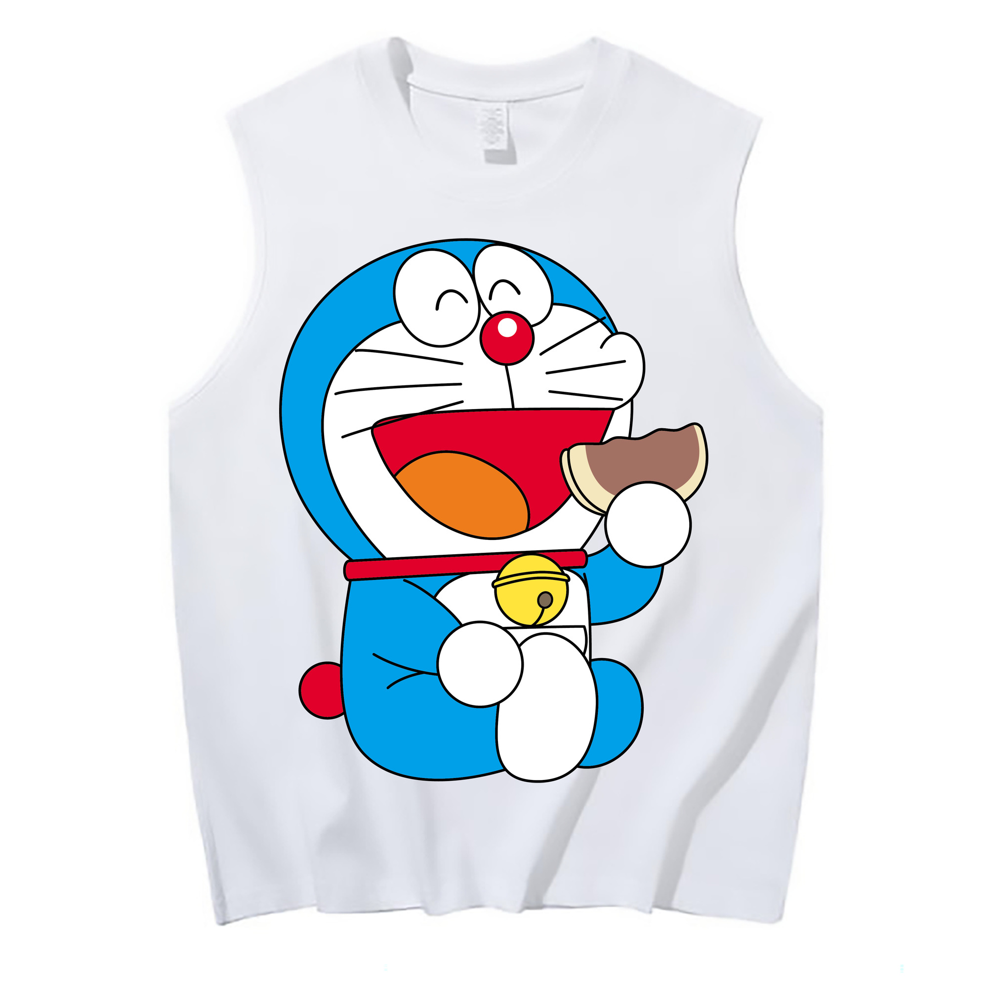 （画像用） ドラえもん Doraemon コットン100％タンクトップ（フロントプリント）