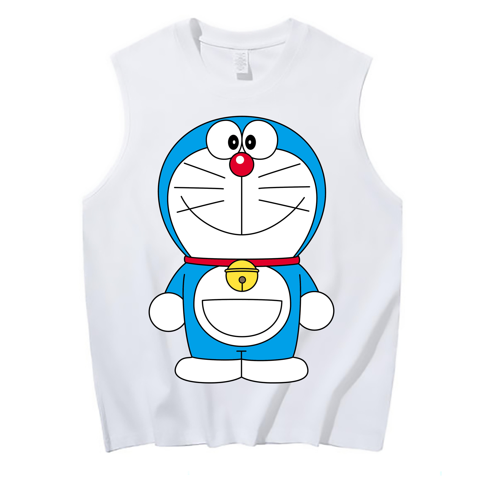 （画像用） ドラえもん Doraemon コットン100％タンクトップ（フロントプリント）