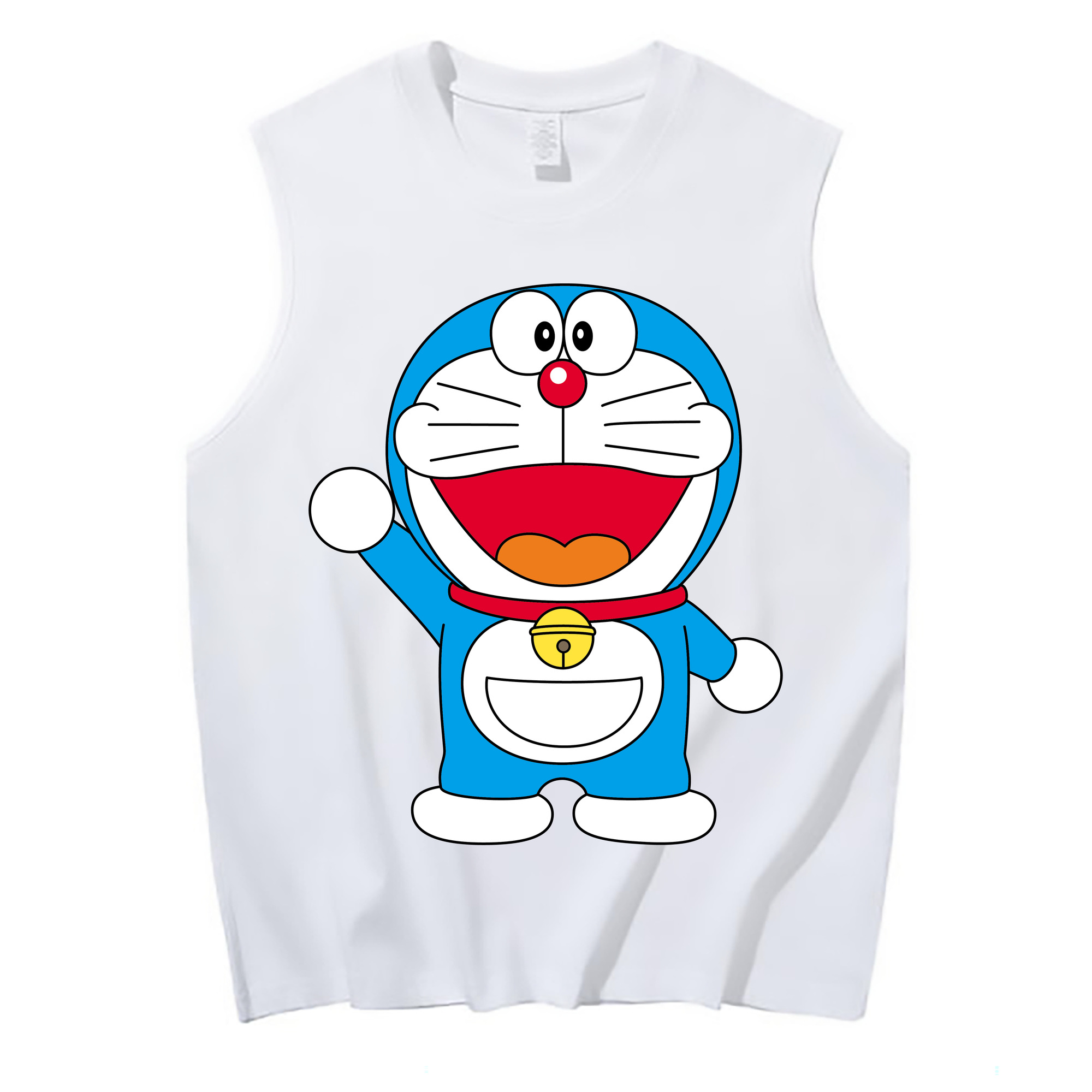 （画像用） ドラえもん Doraemon コットン100％タンクトップ（フロントプリント）