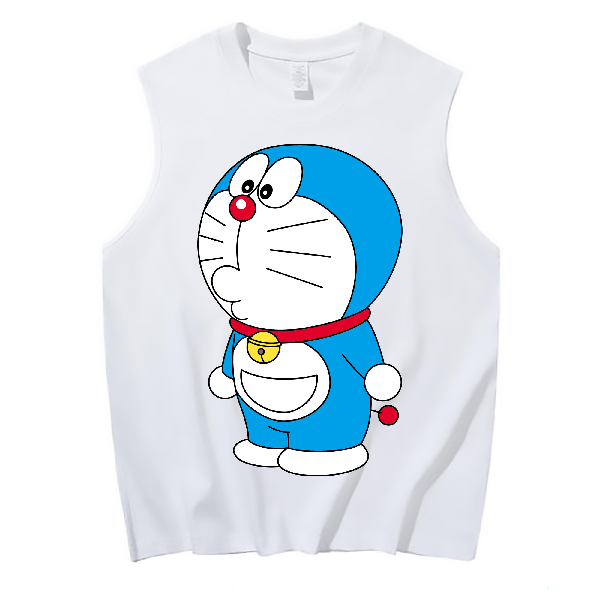 （画像用） ドラえもん Doraemon コットン100％タンクトップ（フロントプリント）