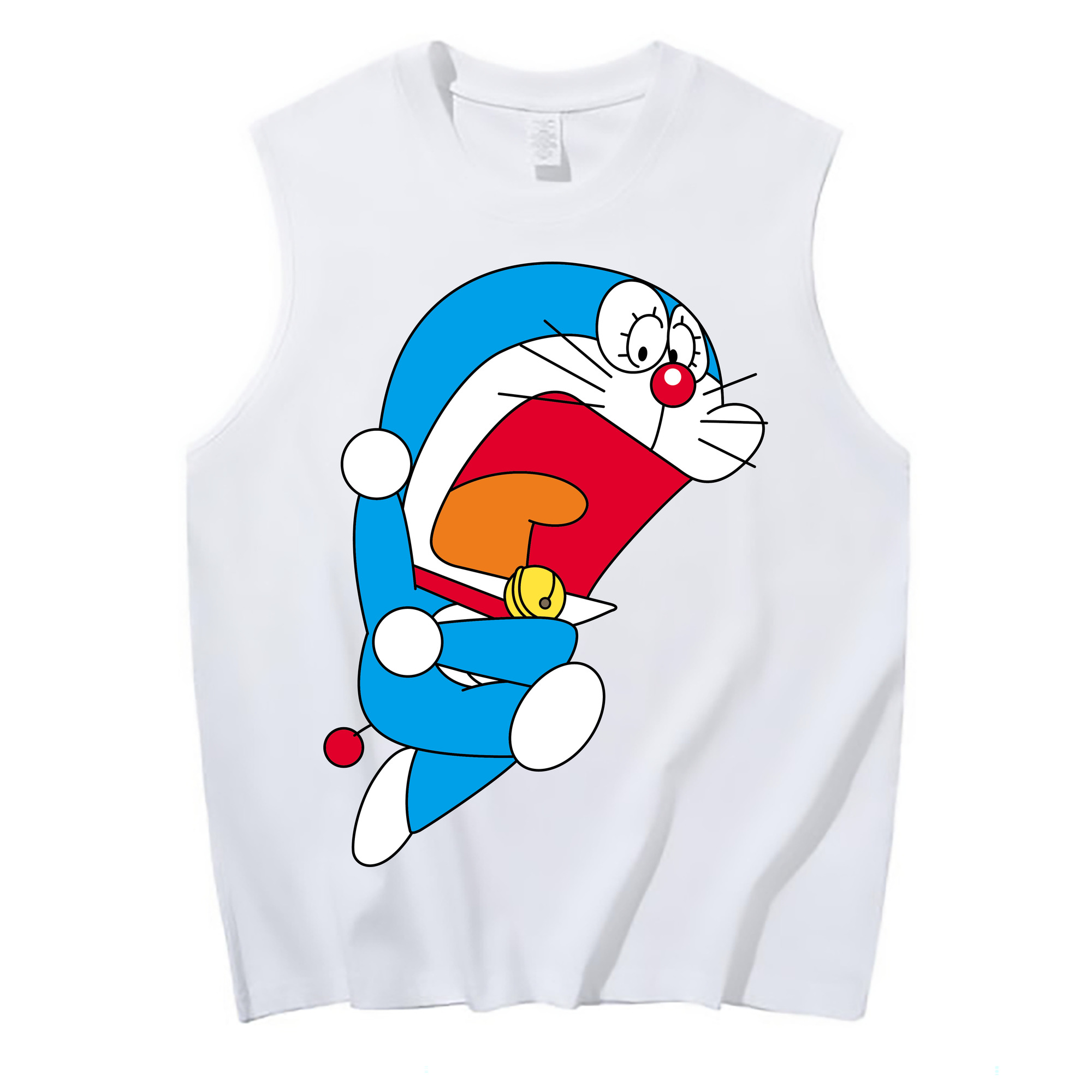 （画像用） ドラえもん Doraemon コットン100％タンクトップ（フロントプリント）