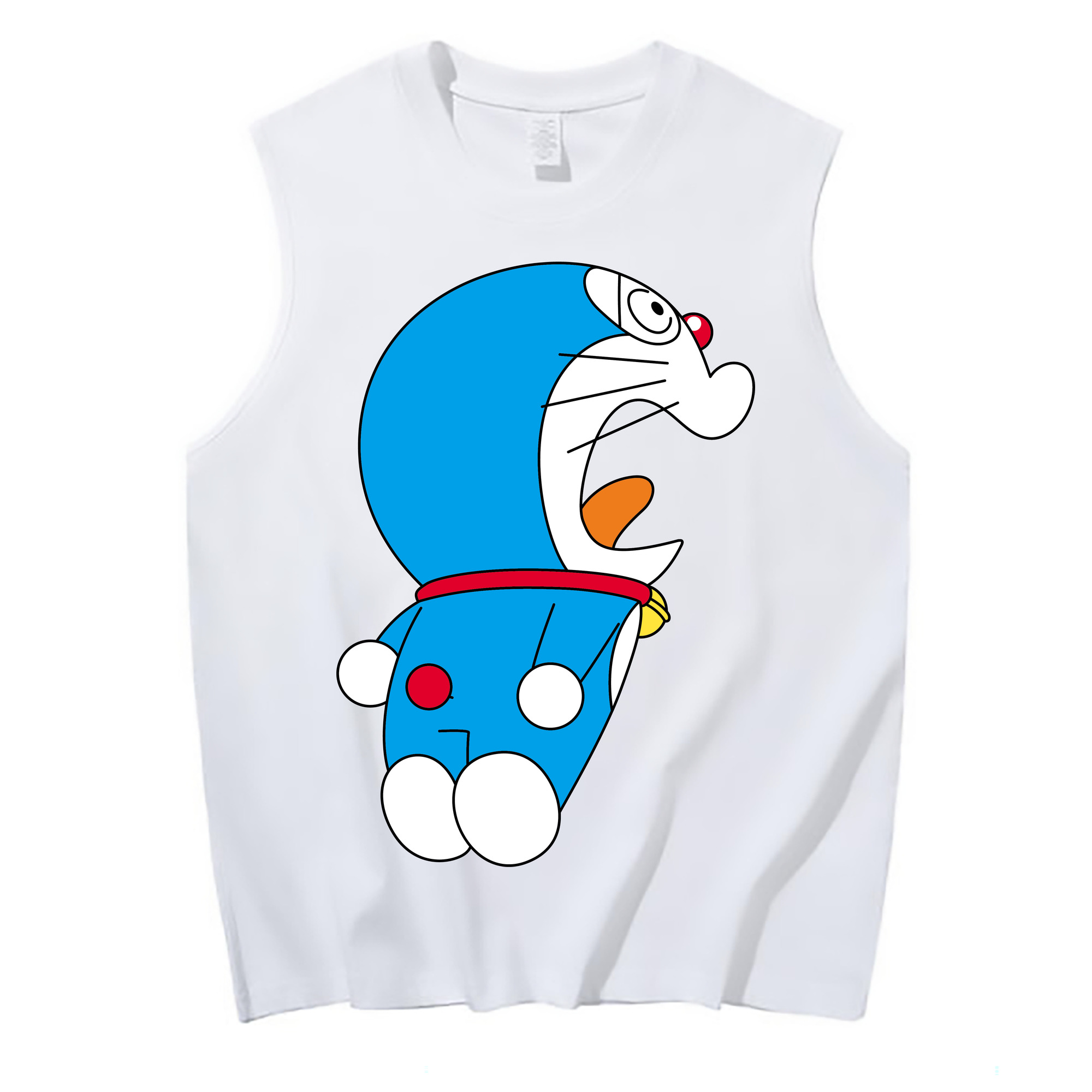 （画像用） ドラえもん Doraemon コットン100％タンクトップ（フロントプリント）