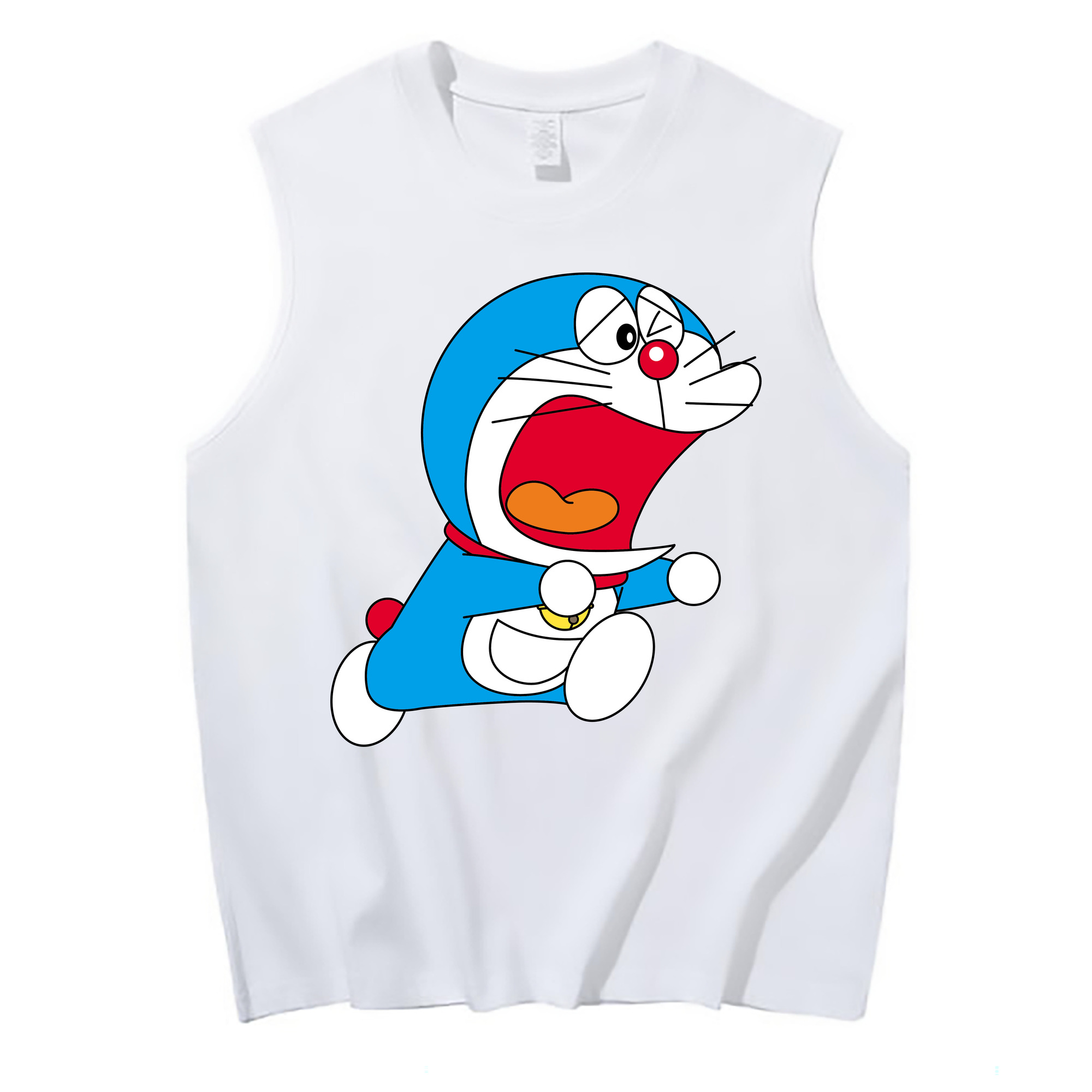 （画像用） ドラえもん Doraemon コットン100％タンクトップ（フロントプリント）