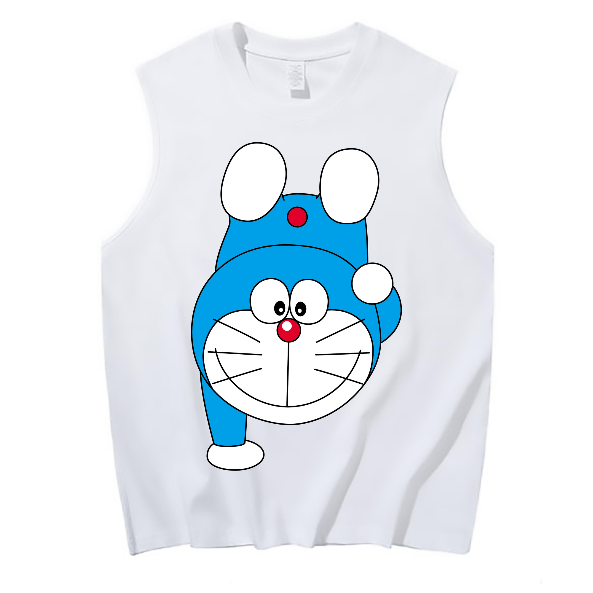 （画像用） ドラえもん Doraemon コットン100％タンクトップ（フロントプリント）