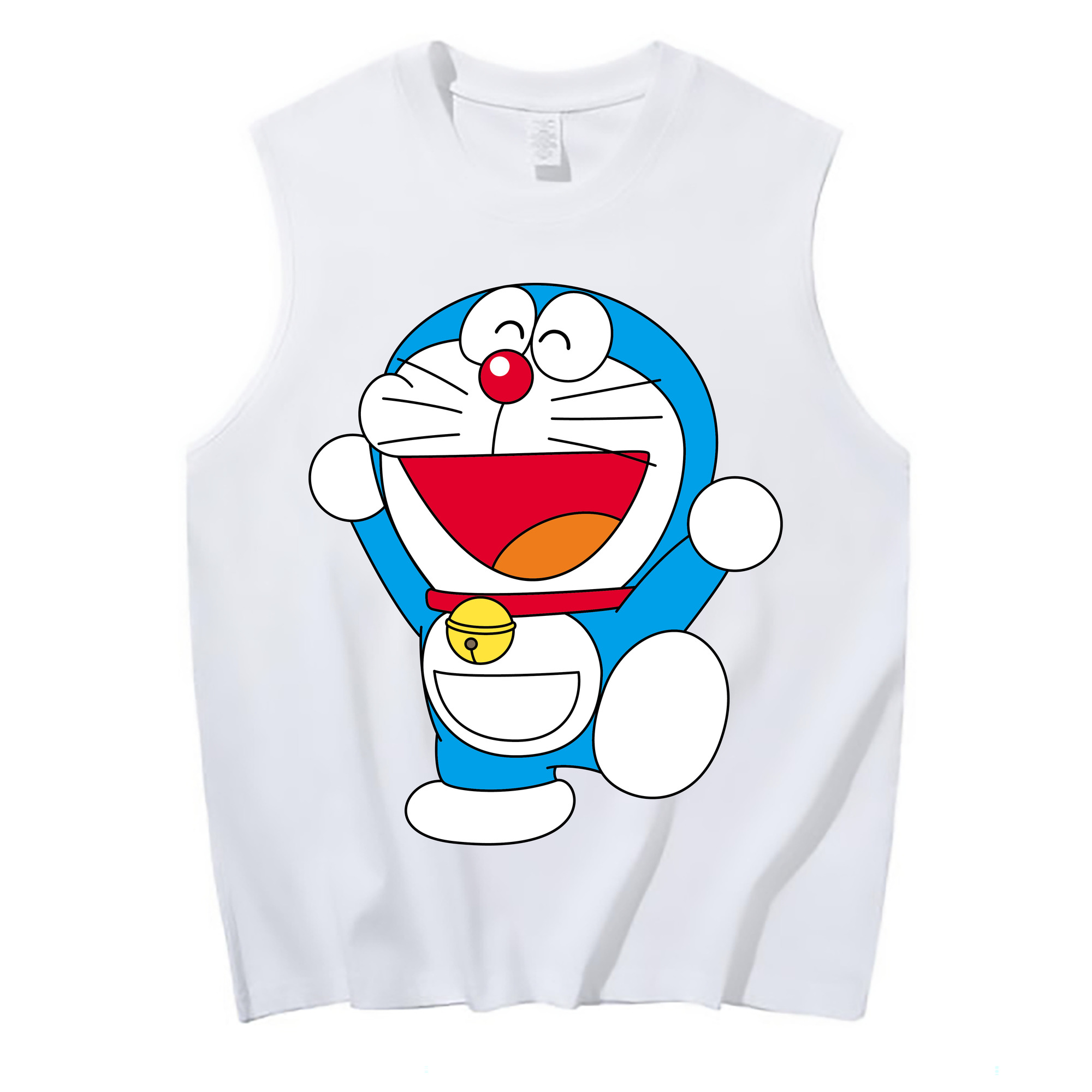 （画像用） ドラえもん Doraemon コットン100％タンクトップ（フロントプリント）