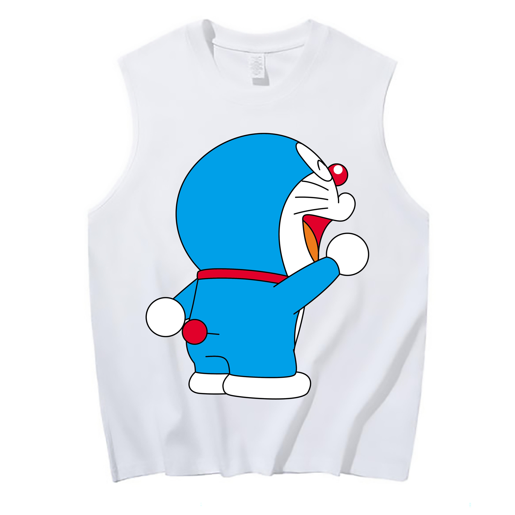 （画像用） ドラえもん Doraemon コットン100％タンクトップ（フロントプリント）