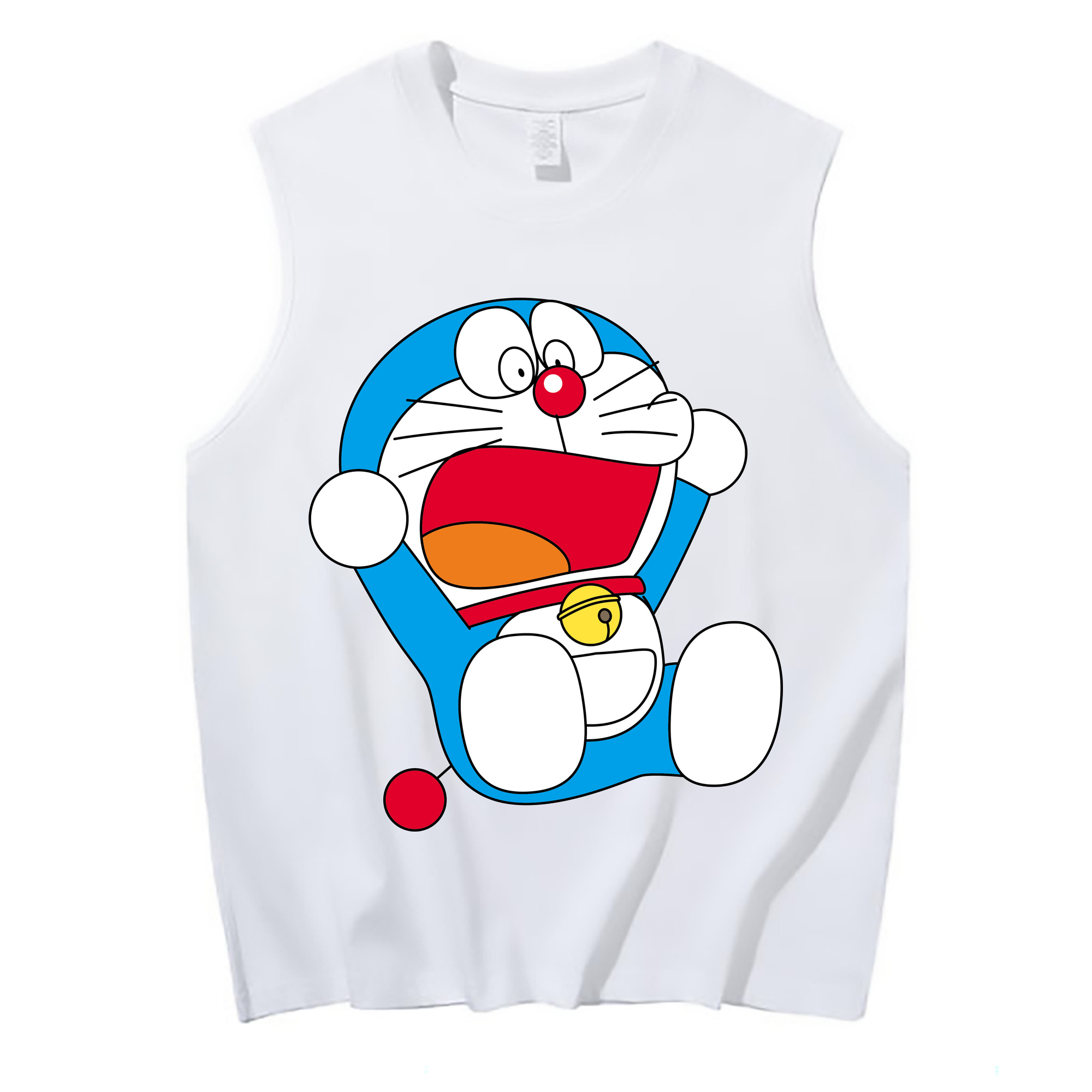 （画像用） ドラえもん Doraemon コットン100％タンクトップ（フロントプリント）