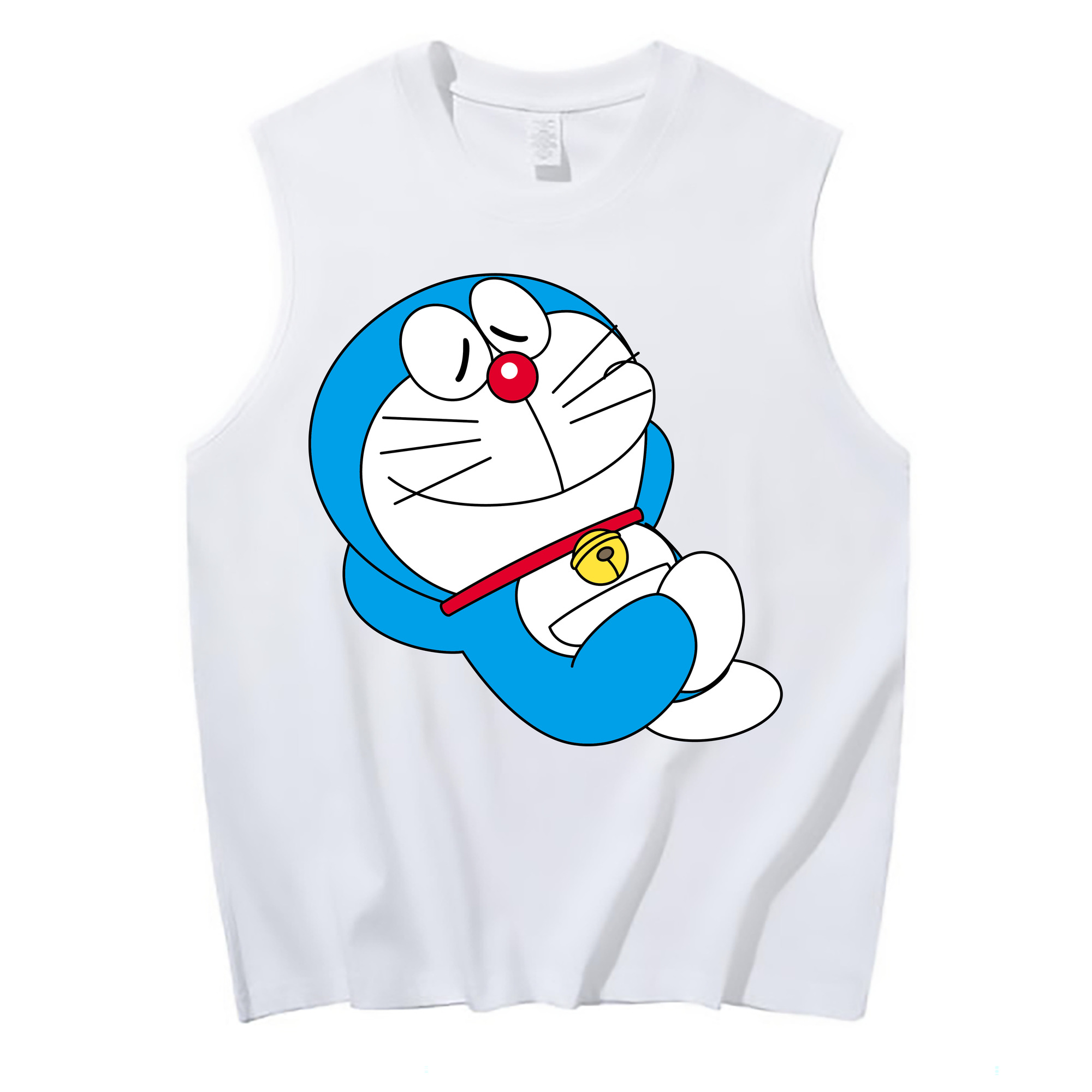（画像用） ドラえもん Doraemon コットン100％タンクトップ（フロントプリント）
