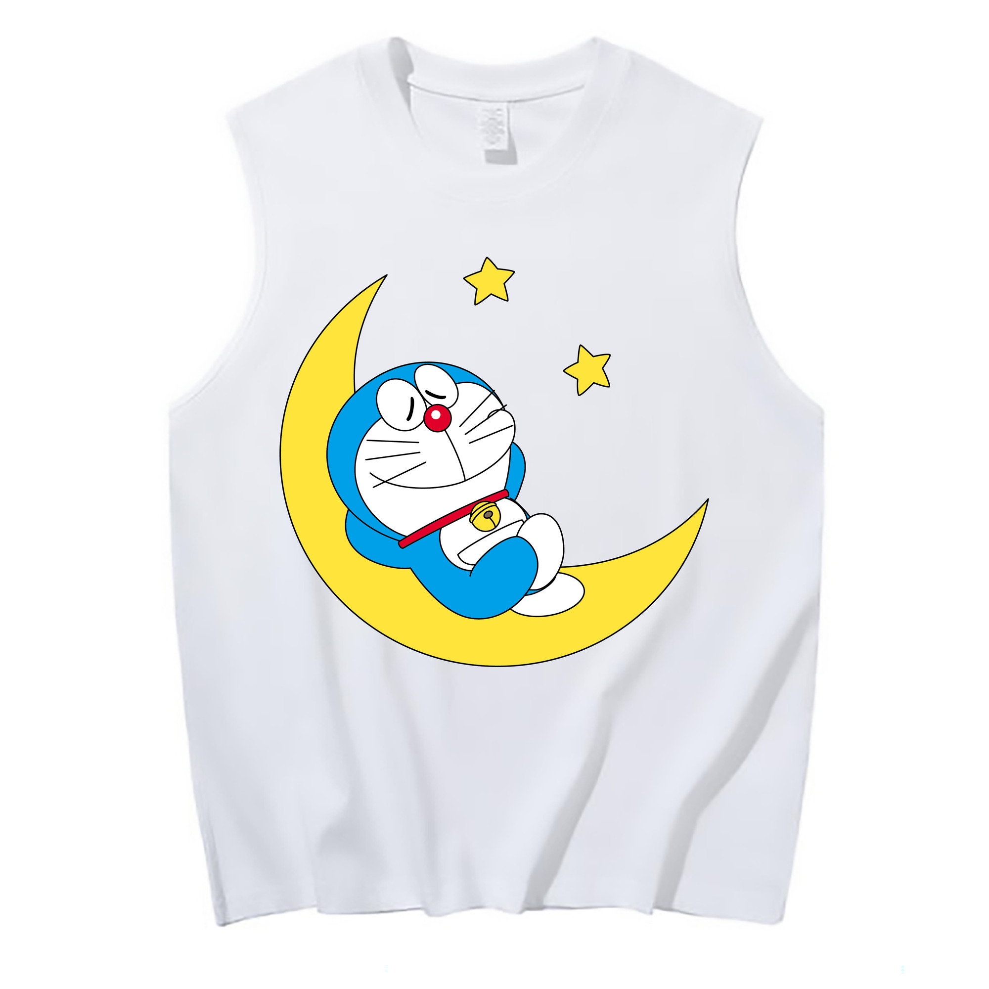 （画像用） ドラえもん Doraemon コットン100％タンクトップ（フロントプリント）