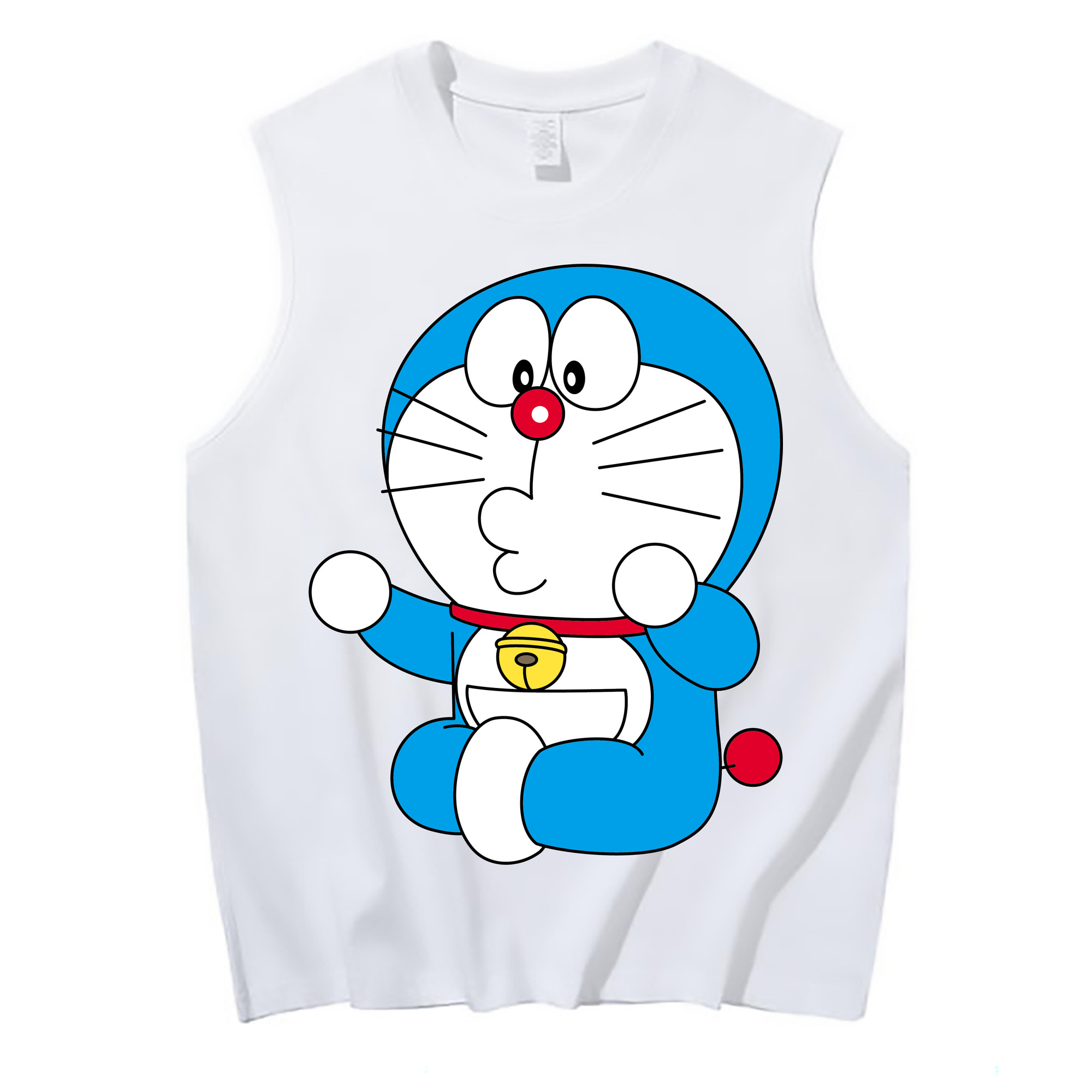 （画像用） ドラえもん Doraemon コットン100％タンクトップ（フロントプリント）