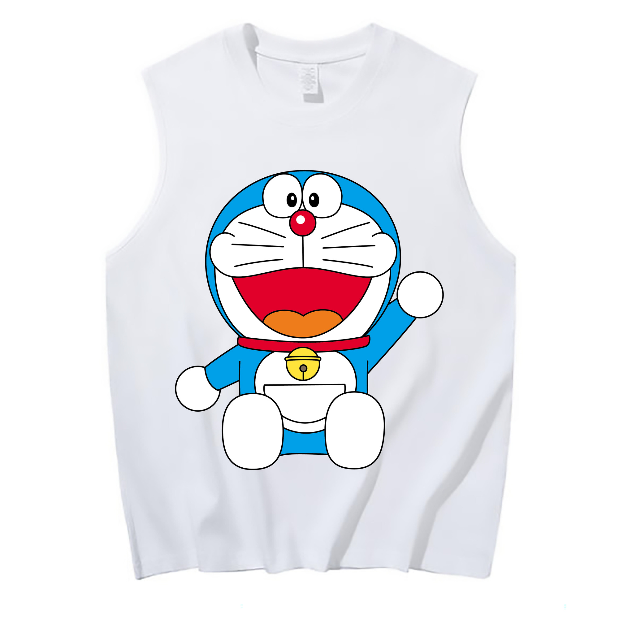 （画像用） ドラえもん Doraemon コットン100％タンクトップ（フロントプリント）