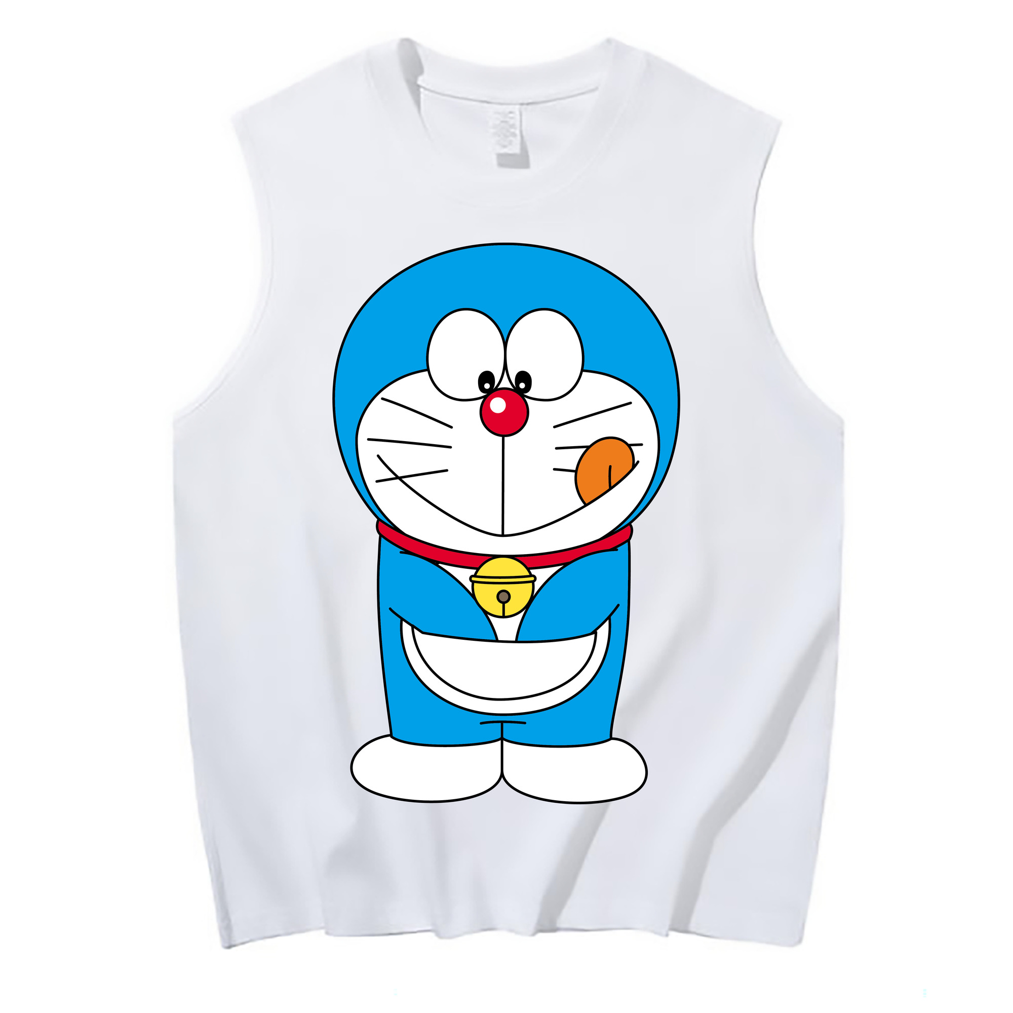 （画像用） ドラえもん Doraemon コットン100％タンクトップ（フロントプリント）