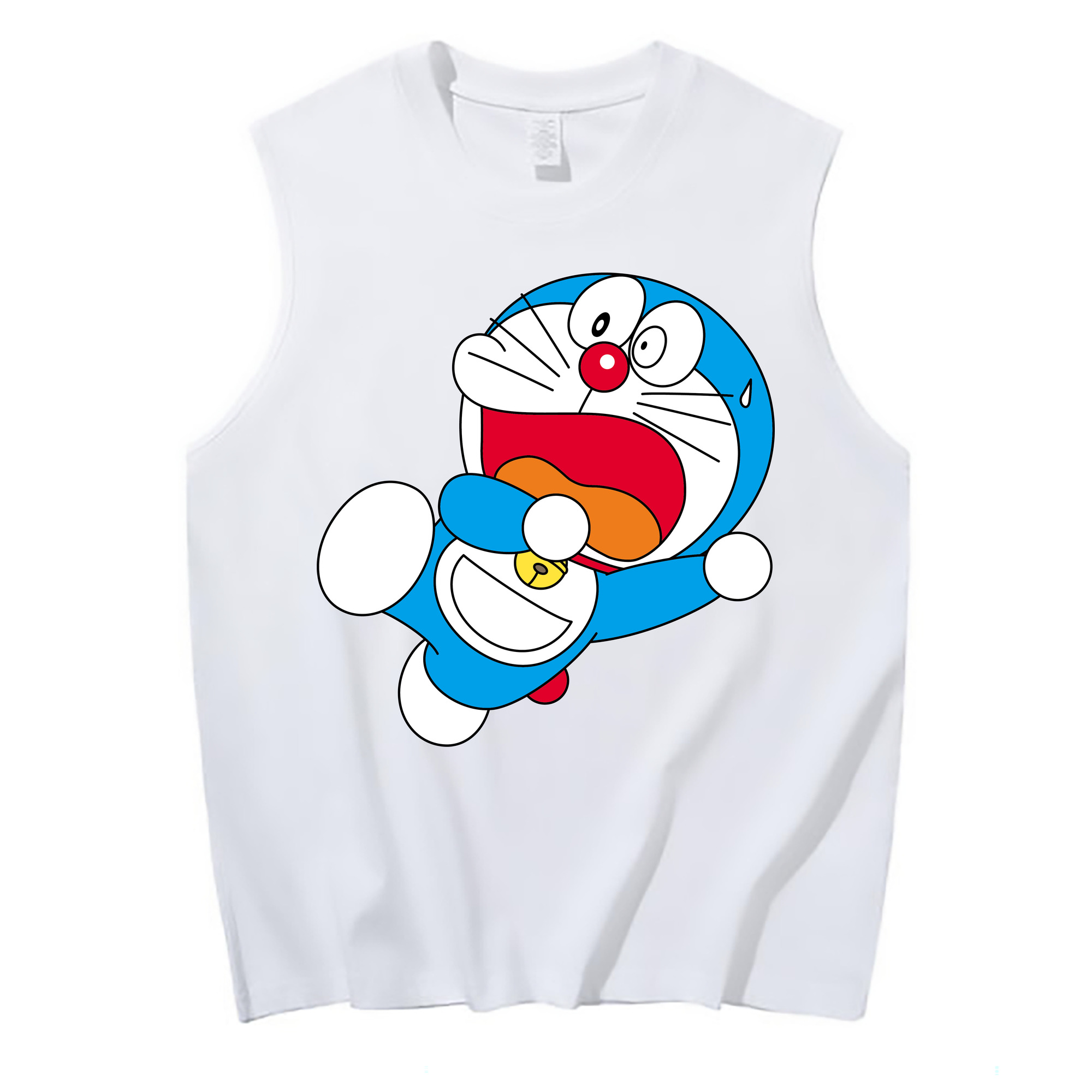 （画像用） ドラえもん Doraemon コットン100％タンクトップ（フロントプリント）