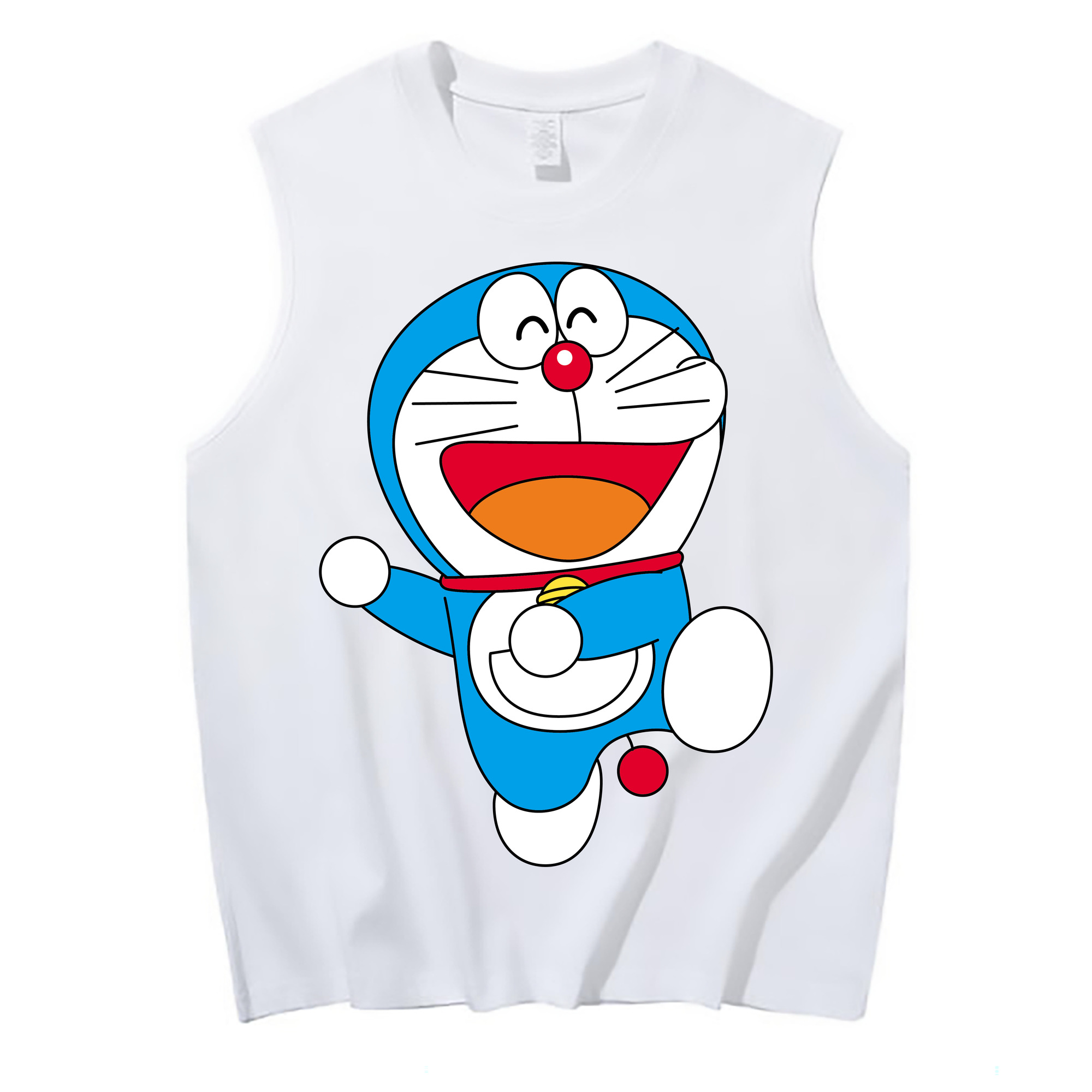 （画像用） ドラえもん Doraemon コットン100％タンクトップ（フロントプリント）