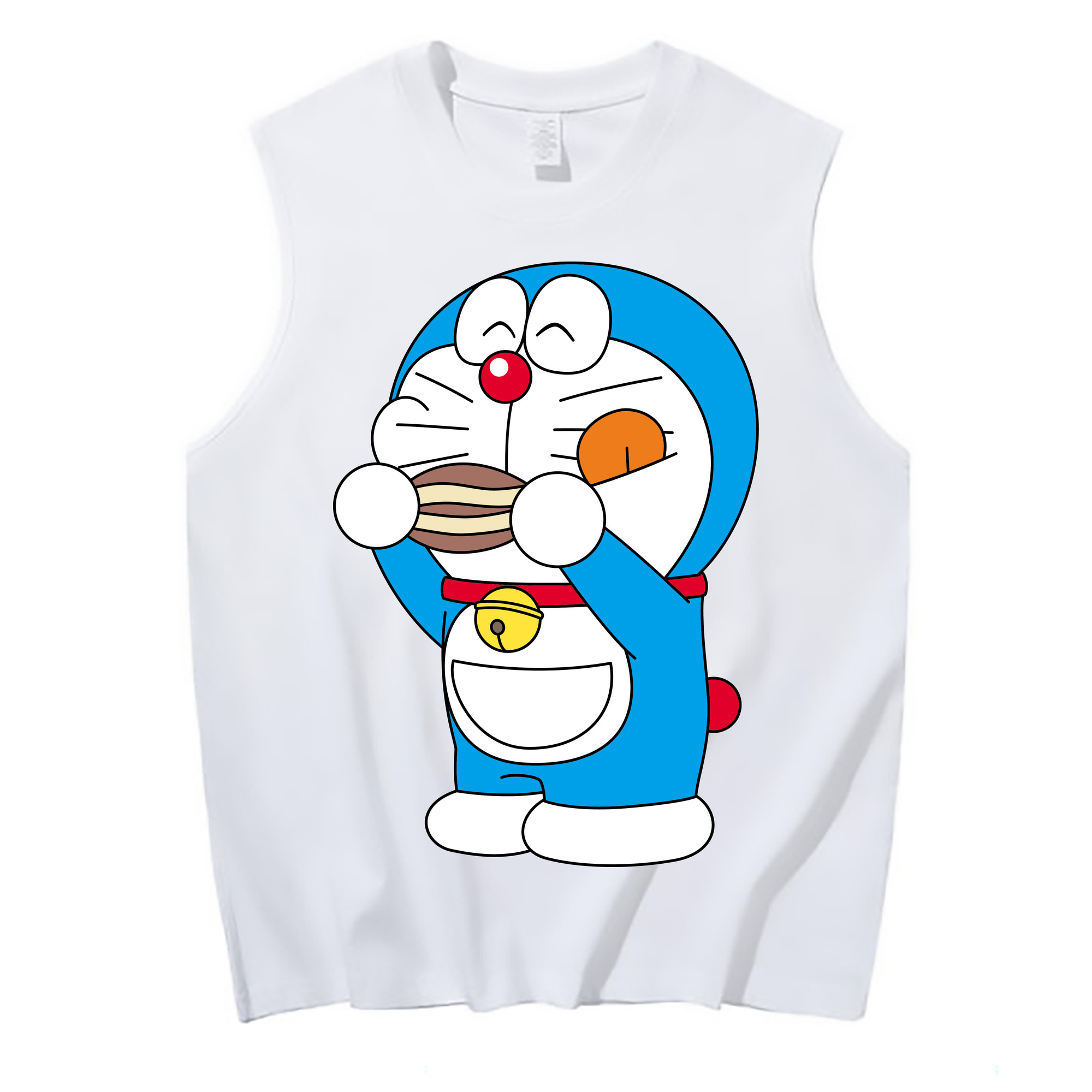 （画像用） ドラえもん Doraemon コットン100％タンクトップ（フロントプリント）